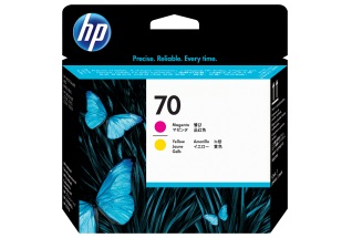 HP (70) - Têtes d'impression magenta clair et cyan clair pour imprimantes HP (C9405A)