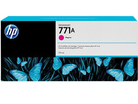 HP (771A) - Cartouche d'encre magenta pour imprimantes HP (B6Y17A)