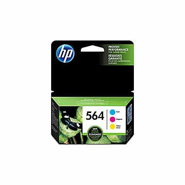 HP 564 Cyan, Magenta & Yellow Original Ink Cartridges, 3 pack