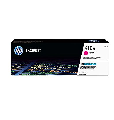 Cartouche de toner LaserJet magenta originale HP 410A (CF413A)