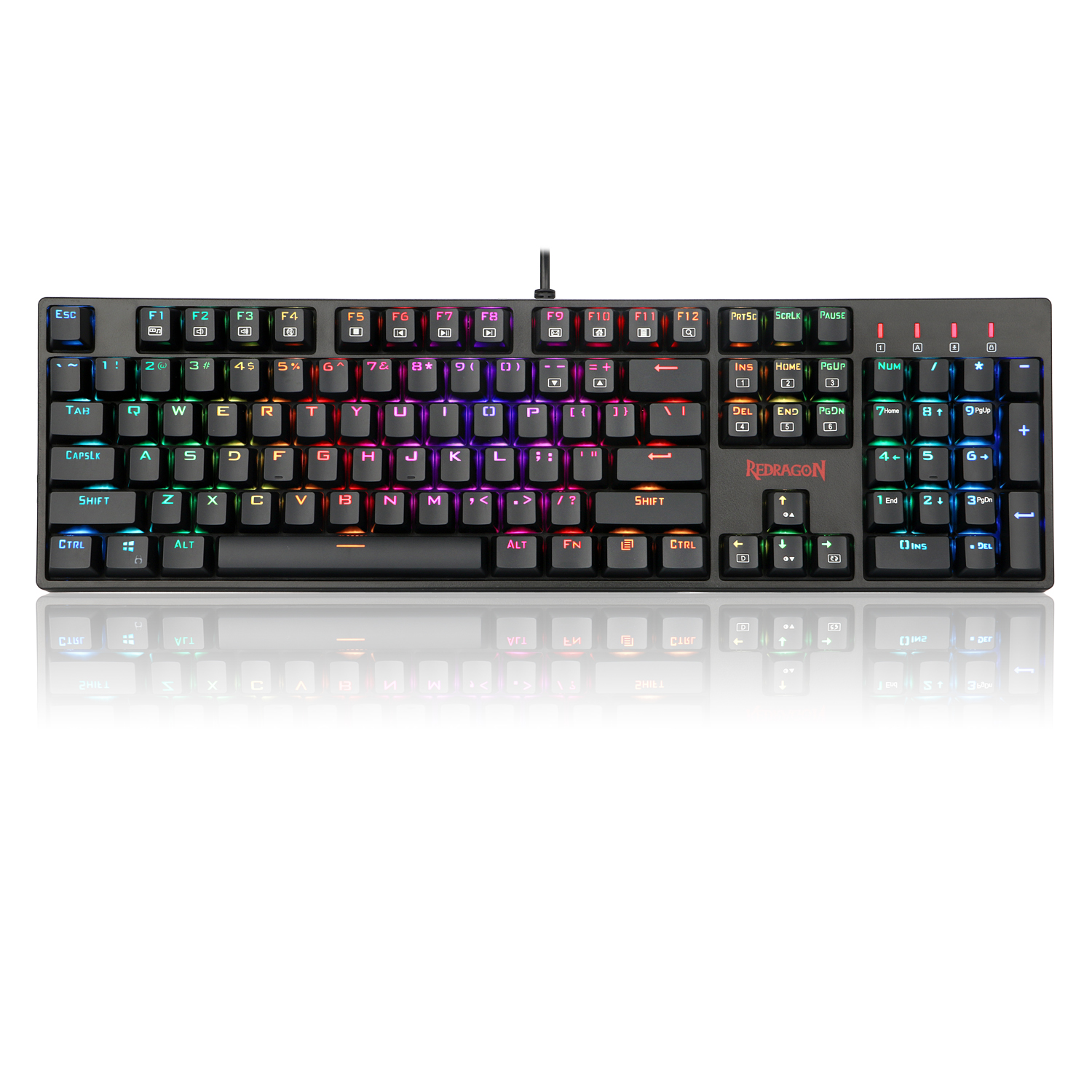 Redragon K582RGB Surara LED Backlit Mechanical Gaming Keyboard