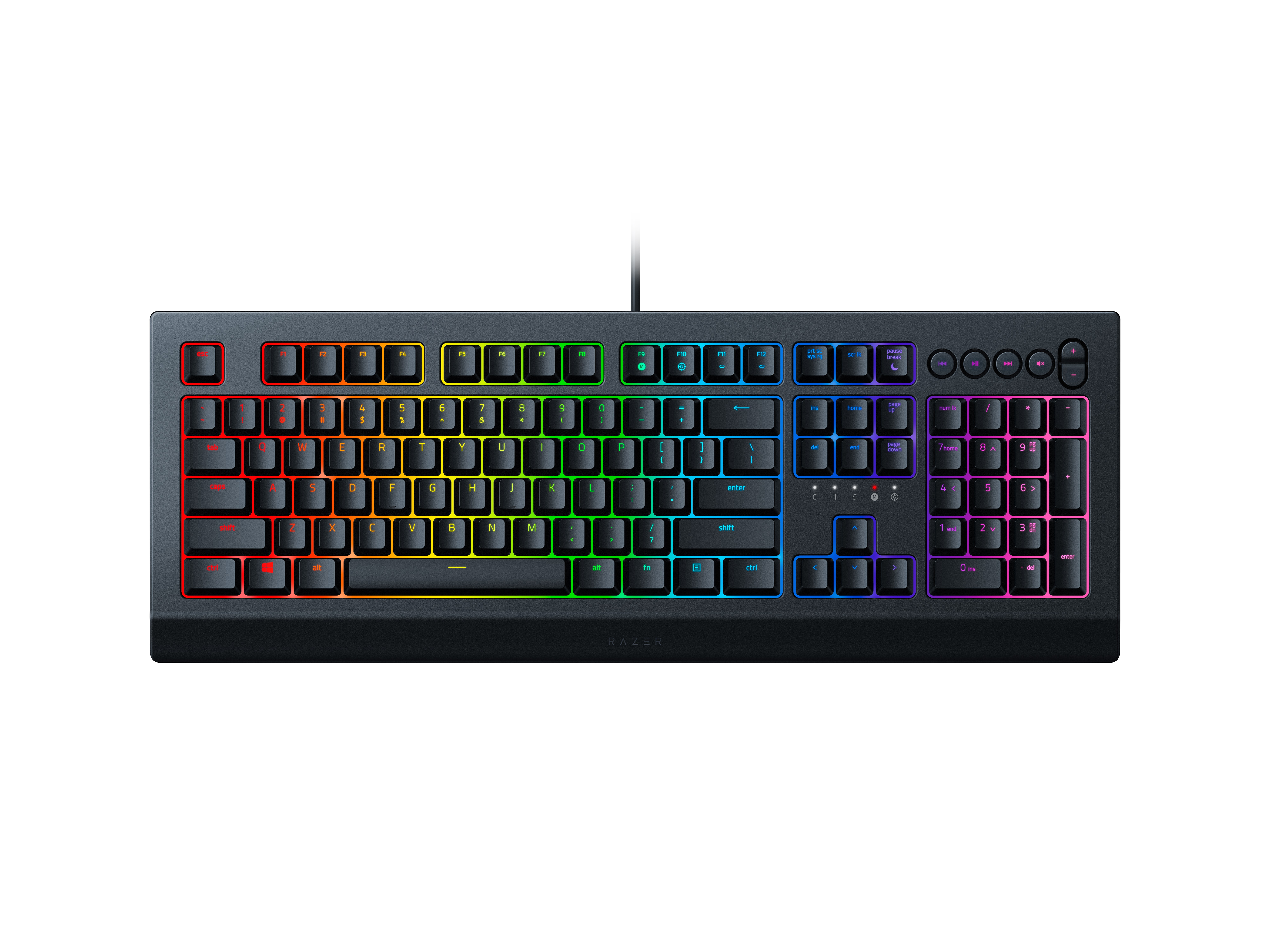 RAZER (Cynosa Version 2) - Clavier de jeu à membrane chromatique RVB