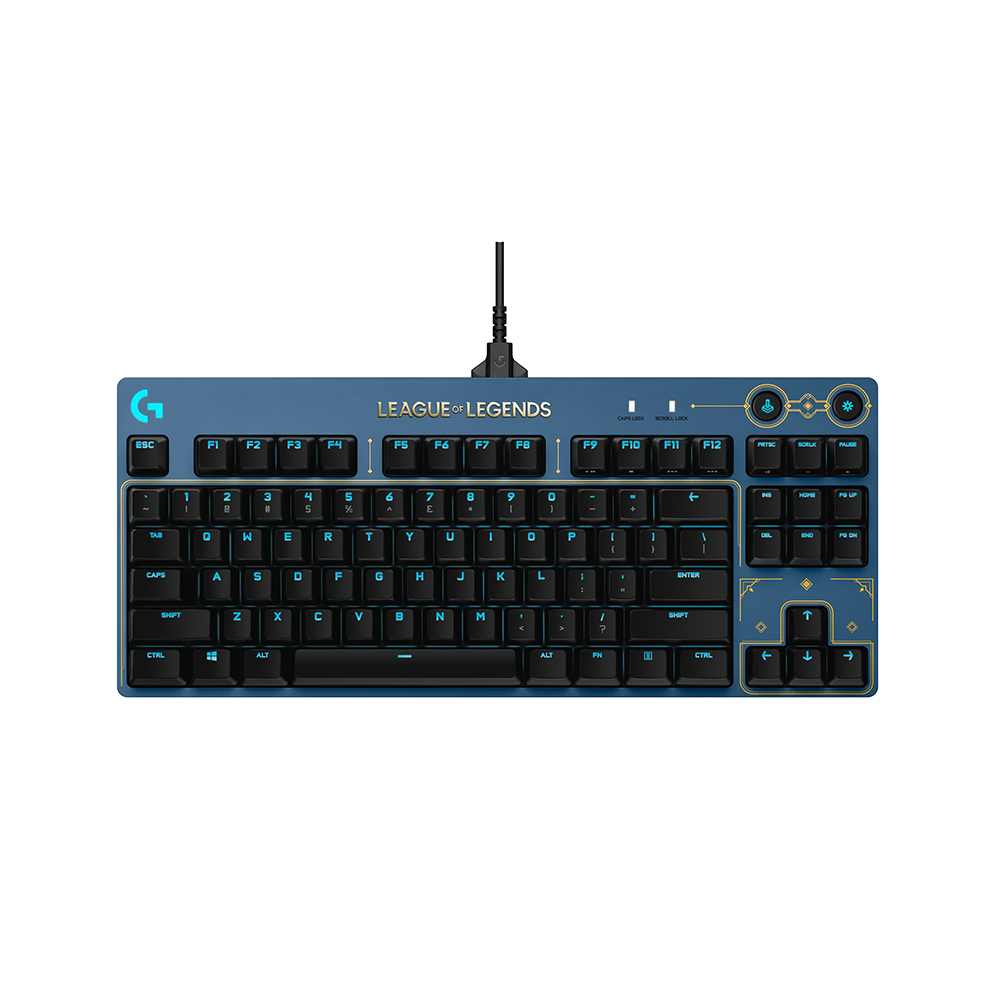 LOGITECH 920-010533 Gaming Keyboard, Bleu -(Open Box)