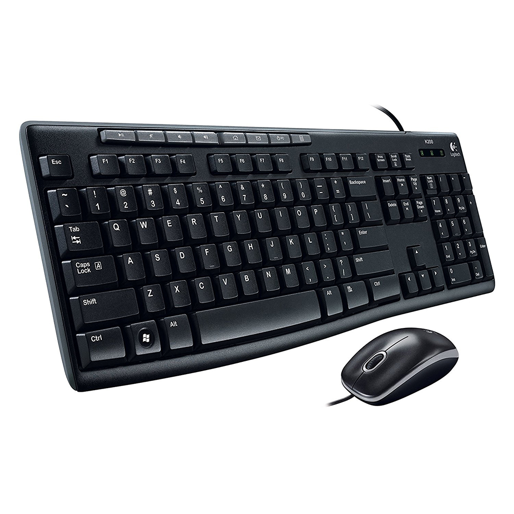 LOGITECH MK200 Wired Desktop Combo (920-002714)