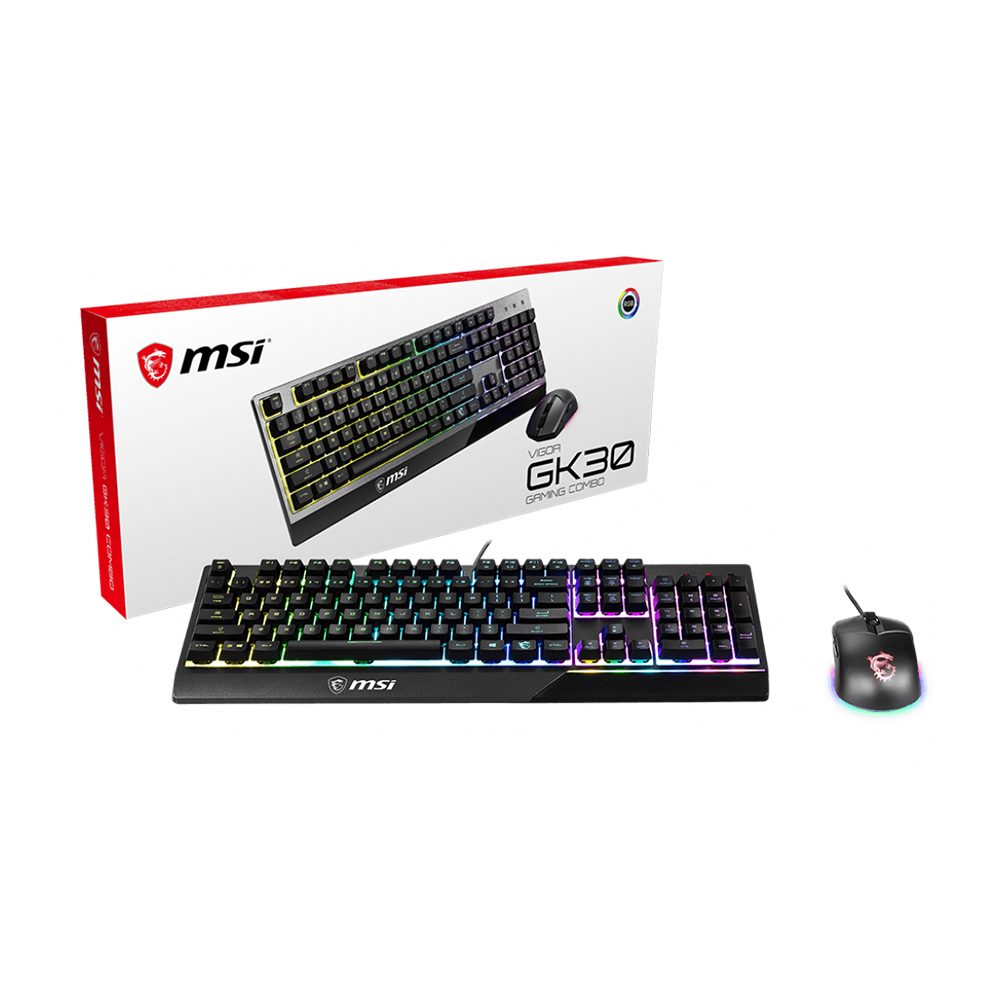 MSI (Vigor GK30) - Clavier mécanique + souris RVB
