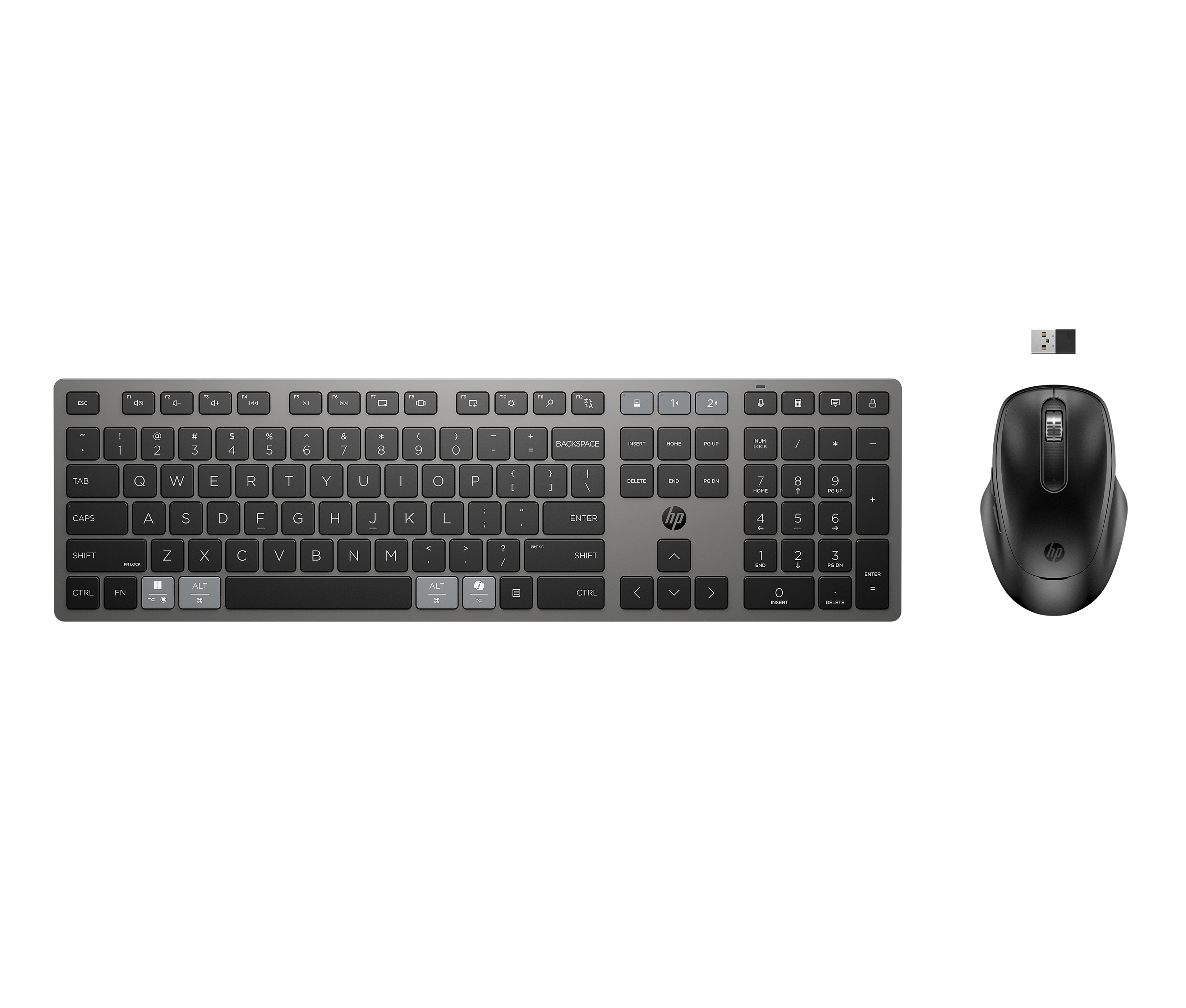 HP 720 Productivity English Keyboard and Mouse Combo (9T5A9AA#ABA)