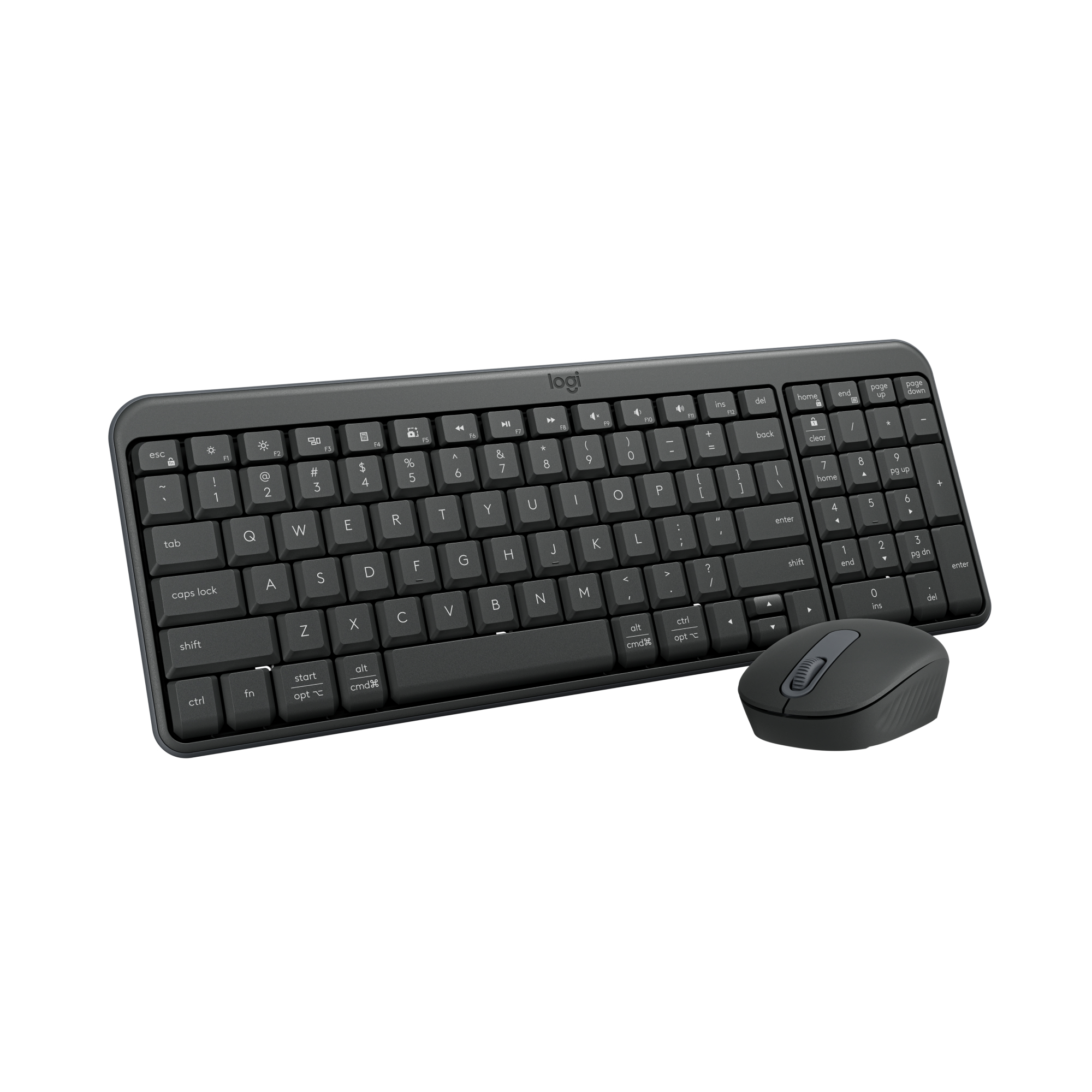 LOGITECH MK250 Productivity English Keyboard and Mouse Combo - Graphite