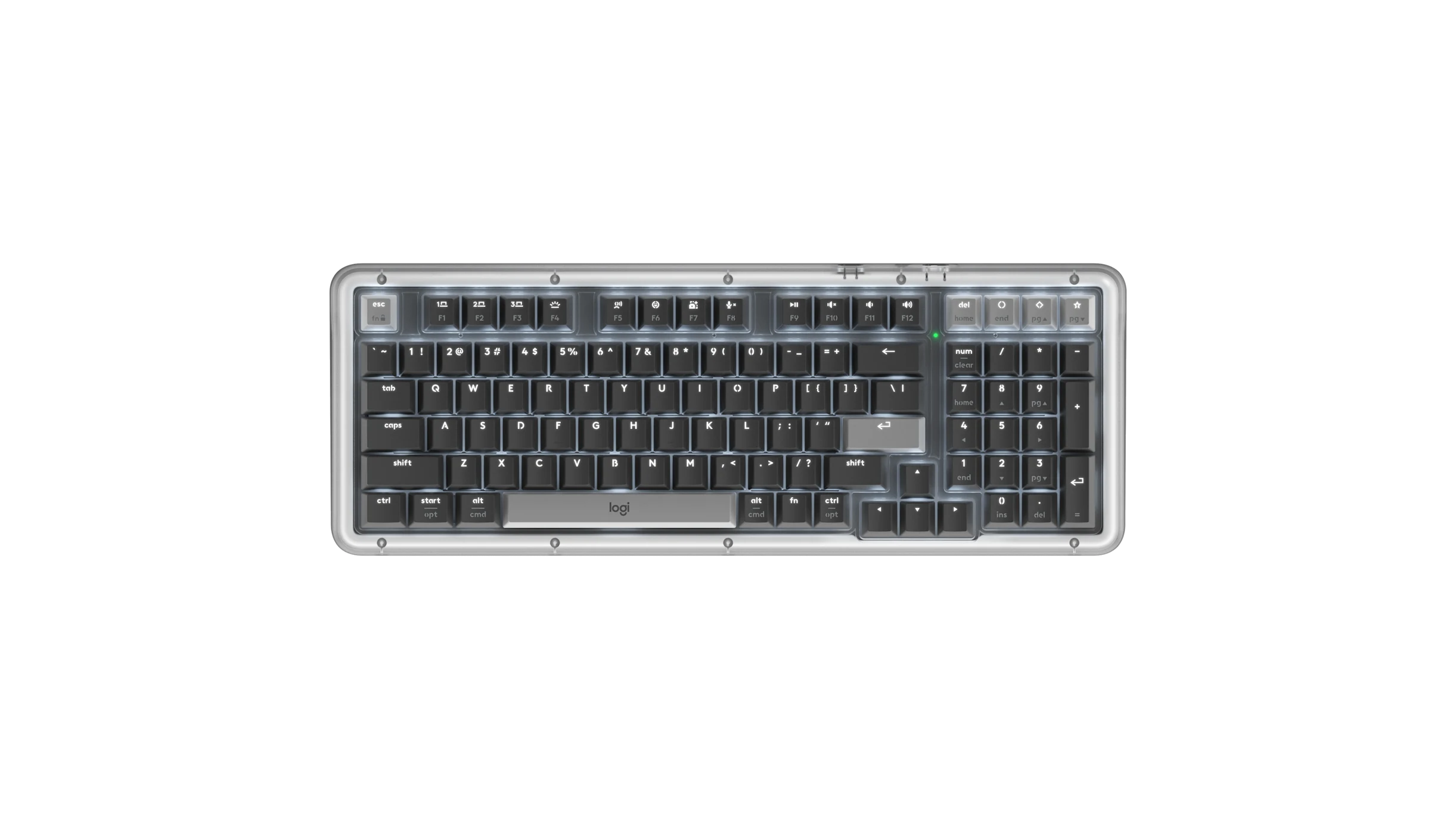 LOGITECH Clavier alto K98M graphite