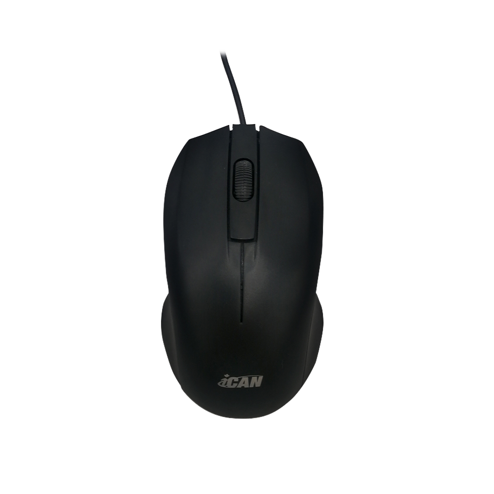 iCAN M-124 Wired Mouse with 3 Buttons