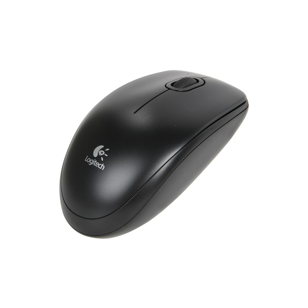 LOGITECH B100 - Optical Wired Mouse - Black (OEM)(Open Box)