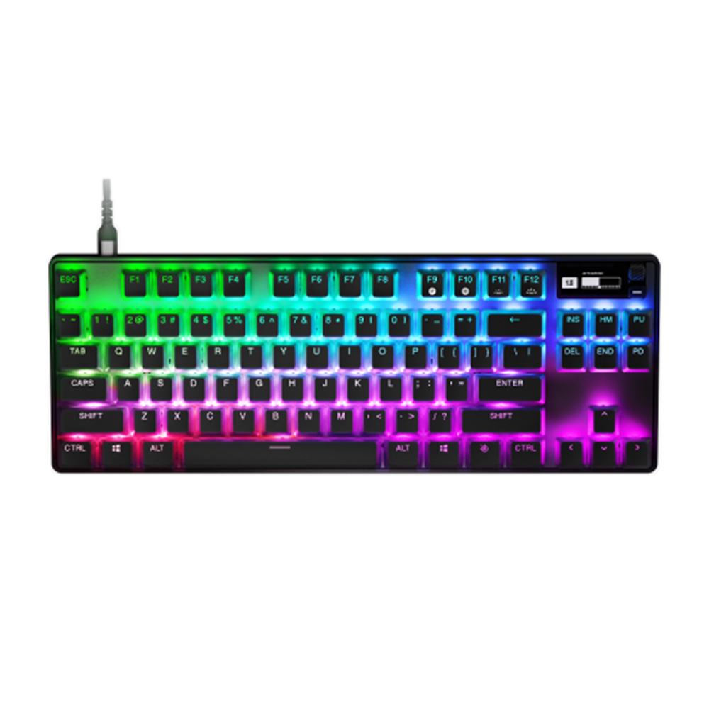 STEELSERIES Apex Pro Tenkeyless (TKL, 80%) Gaming Keyboard, Black
