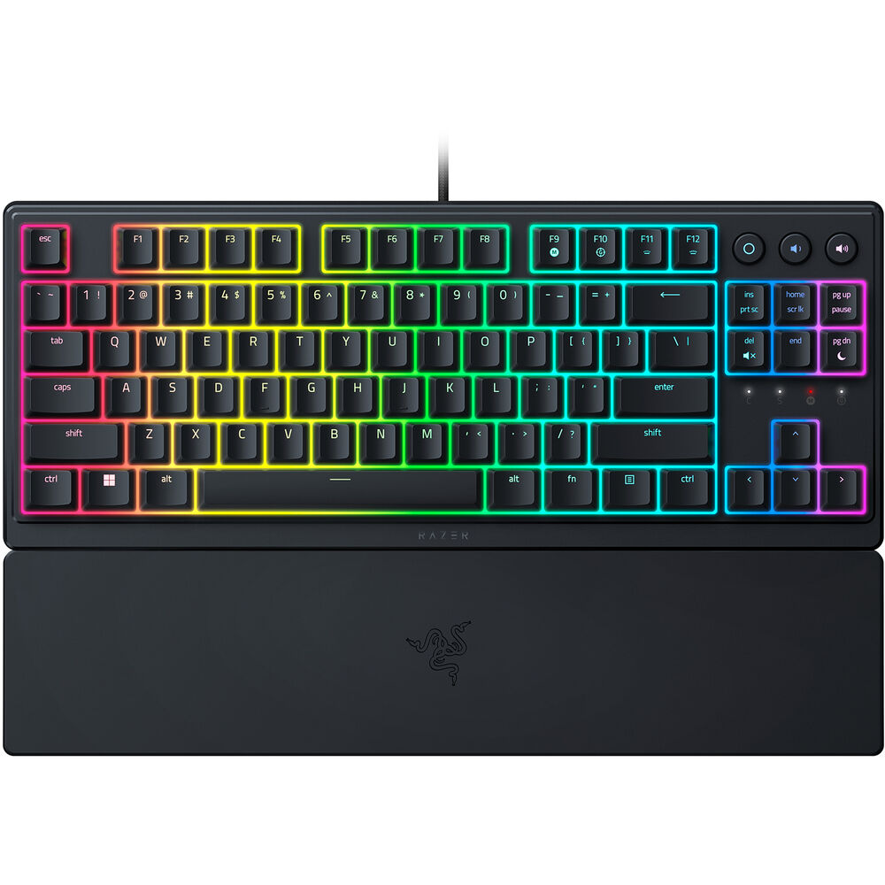 RAZER Ornata V3 TKL (80%) Gaming Keyboard, Black