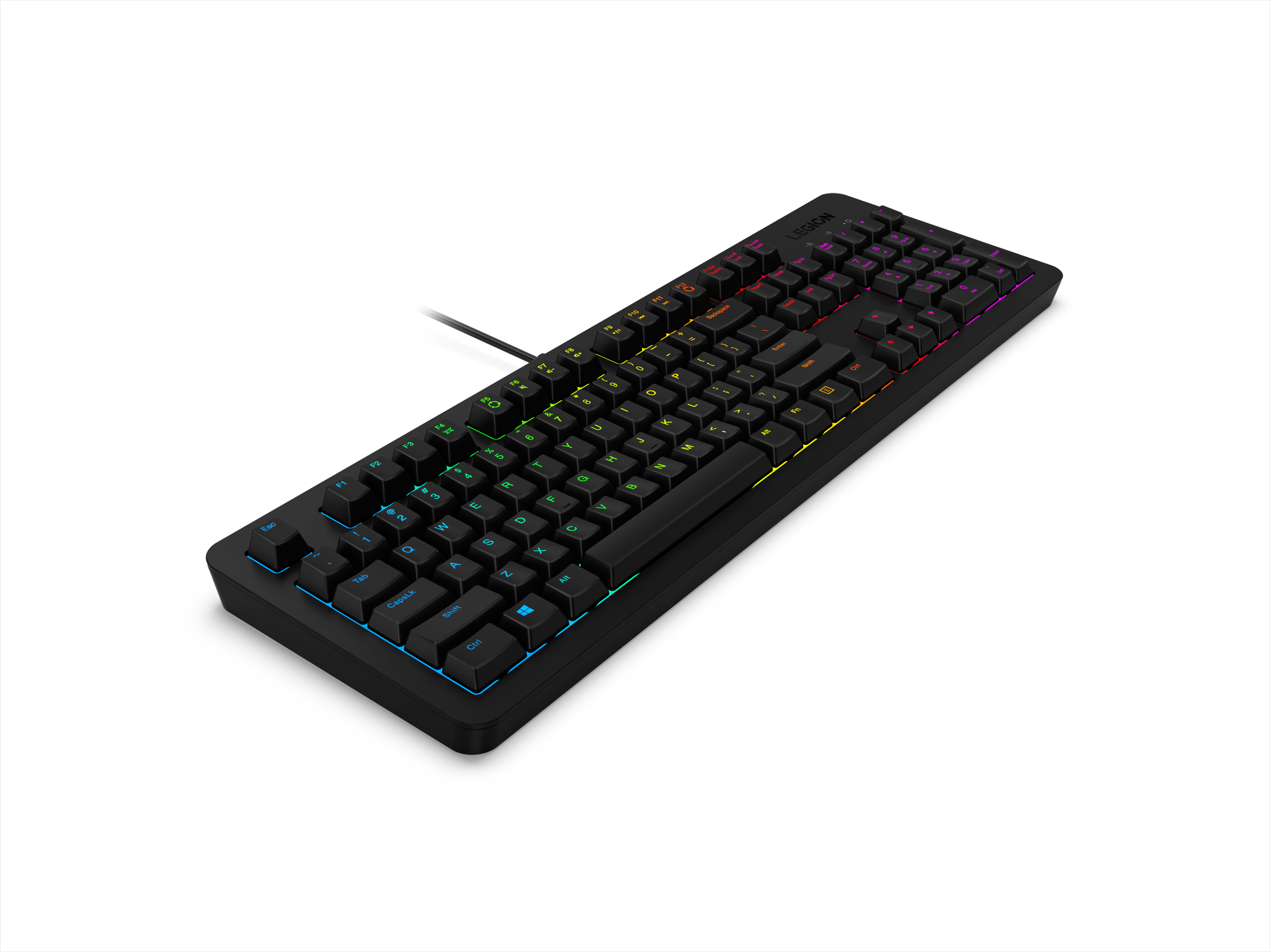 Lenovo K300 Full-Size (100%) Gaming Keyboard, Black -