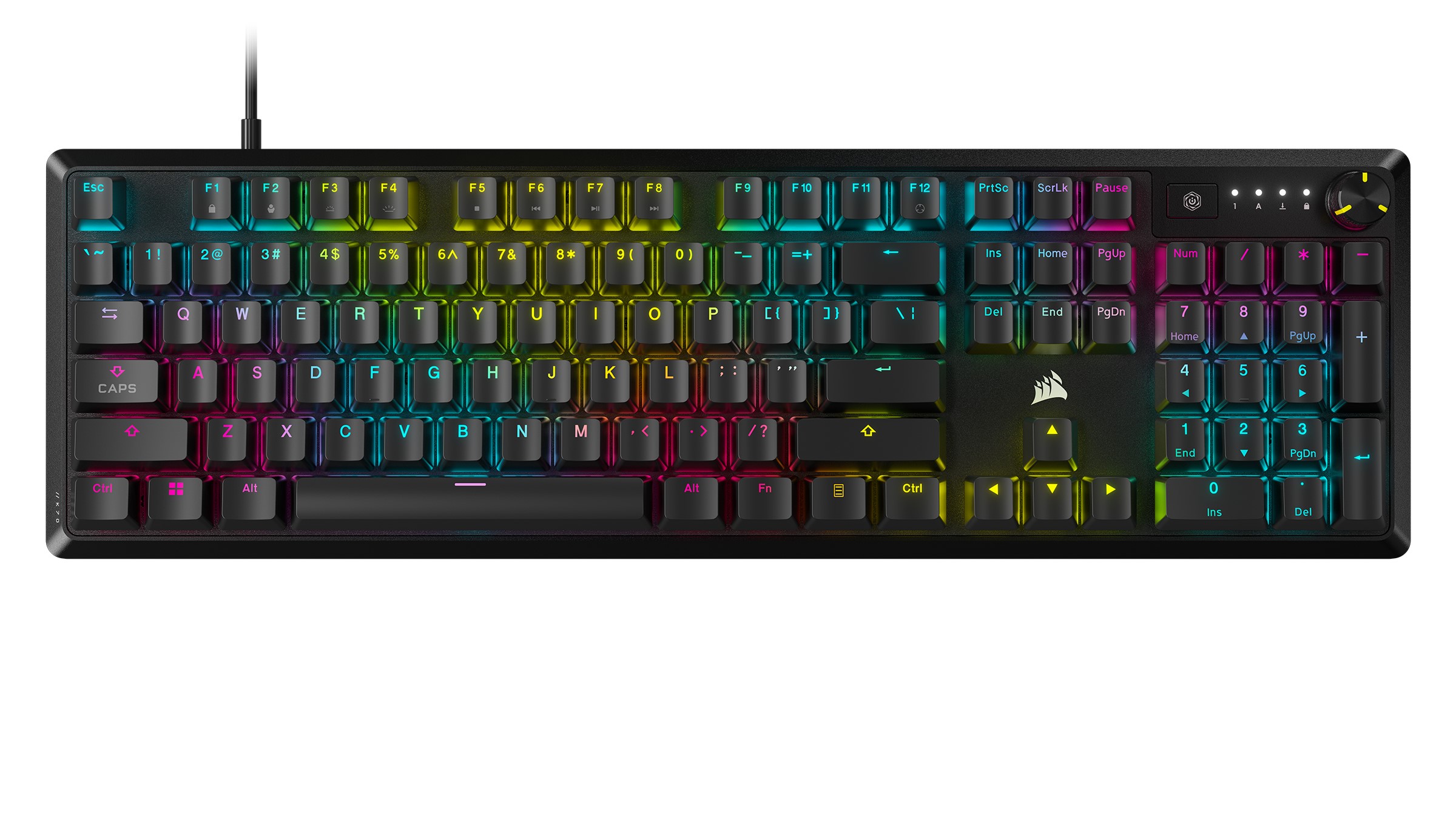 CORSAIR K70 CORE RGB Mechanical Gaming Keyboard - Red Switch