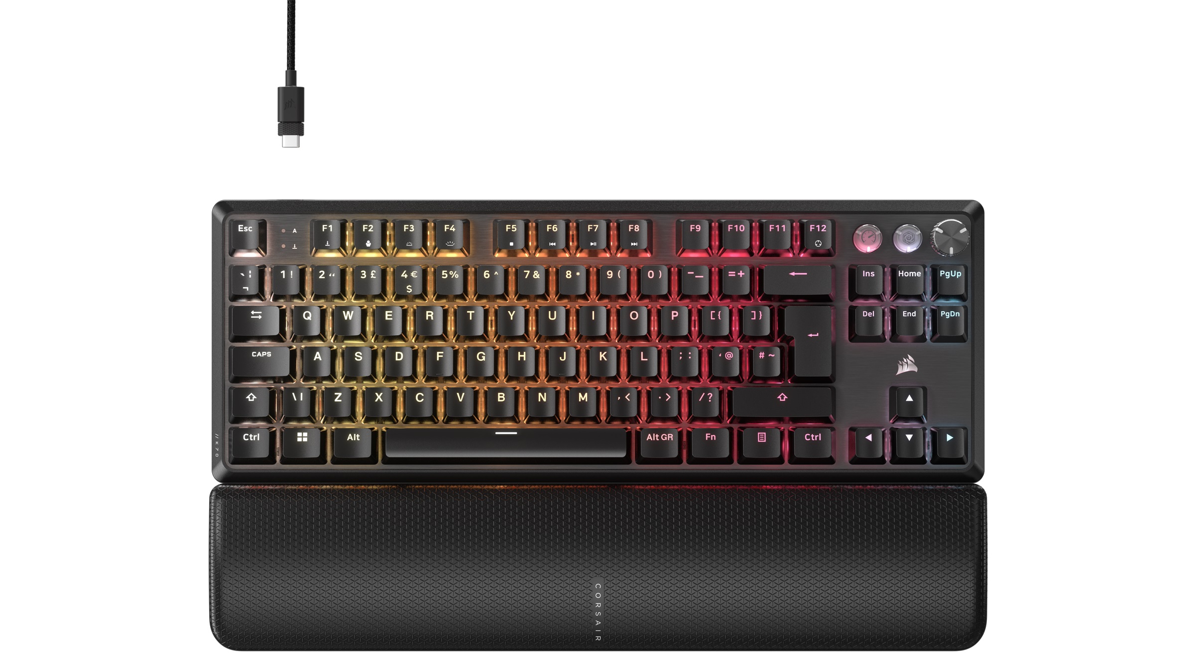 CORSAIR K70 PRO TKL Clavier programmable à effet Hall