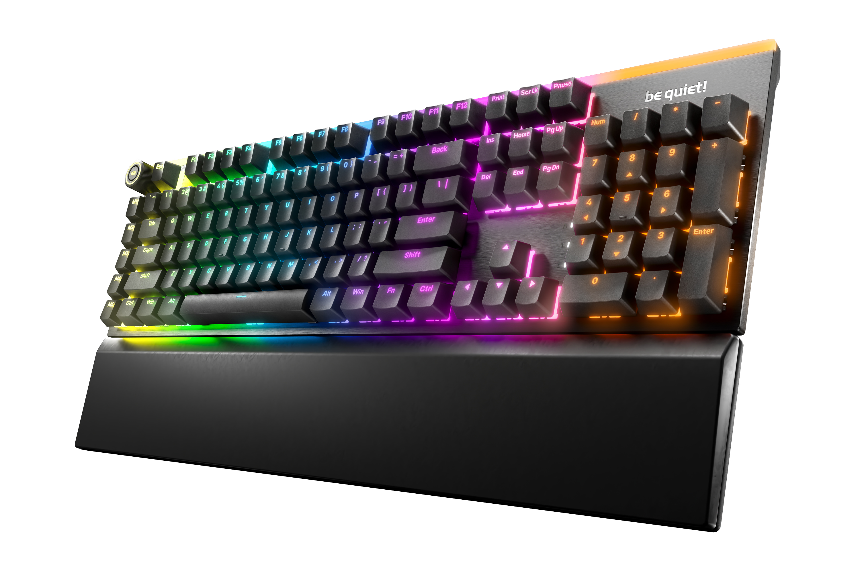 be quiet! Light Mount Clavier de jeu, Interrupteurs tactiles silencieu