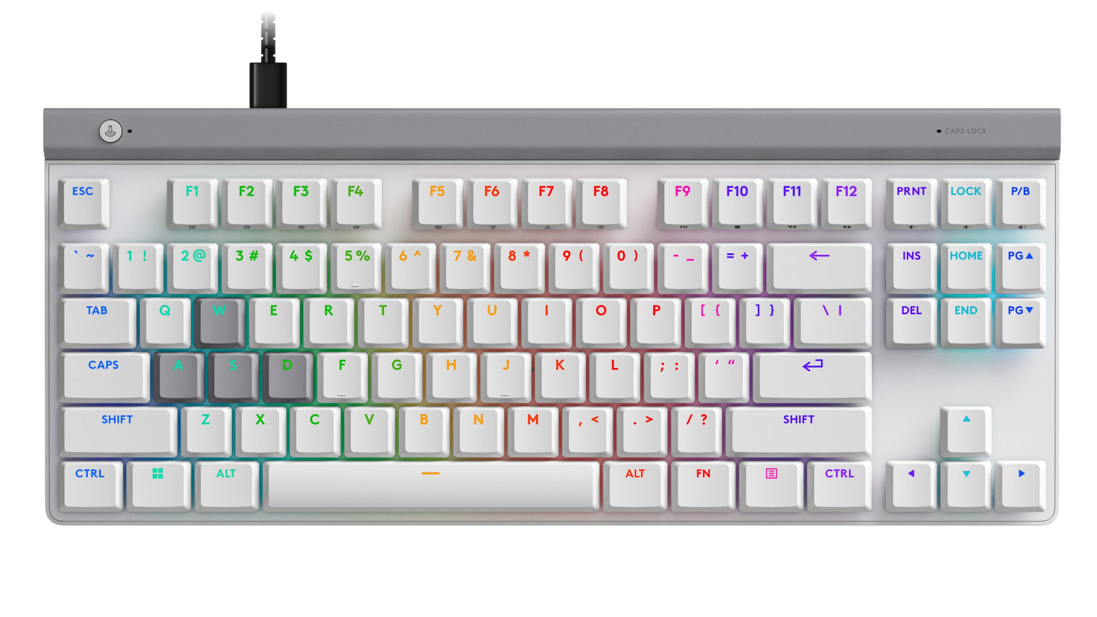 LOGITECH G515 RAPIDE TKL (80 %) Clavier de jeu, Blanc