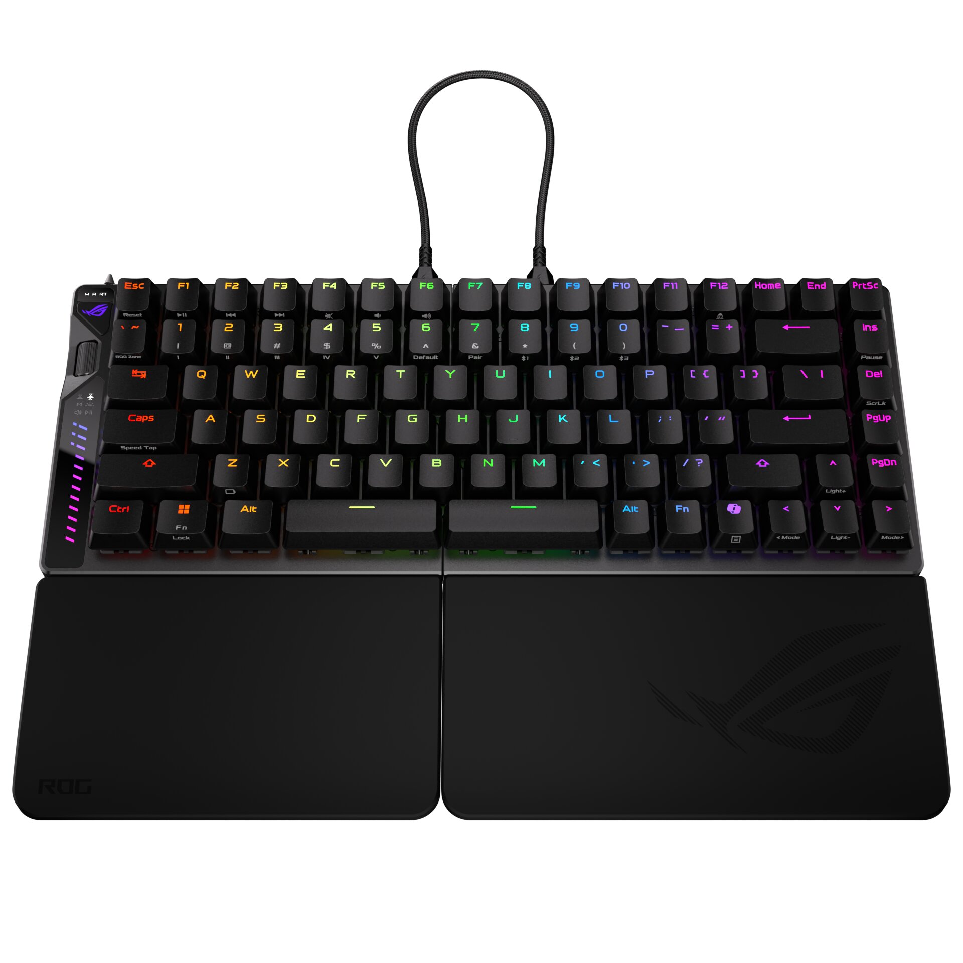 ASUS M703 ROG Falcata Splitable 75% Gaming Keyboard, Black