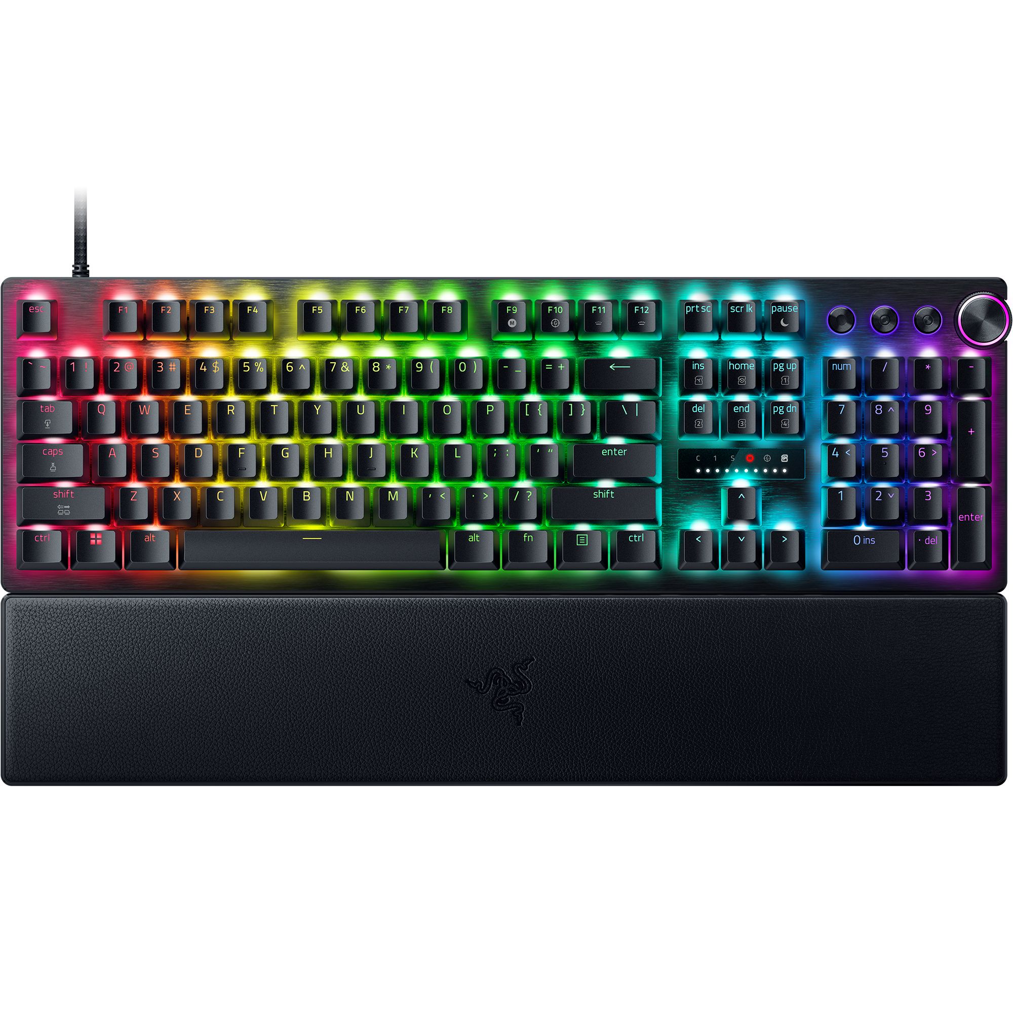 RAZER Huntsman V3 Pro 8KHz Full Size Gaming Keyboard, Black