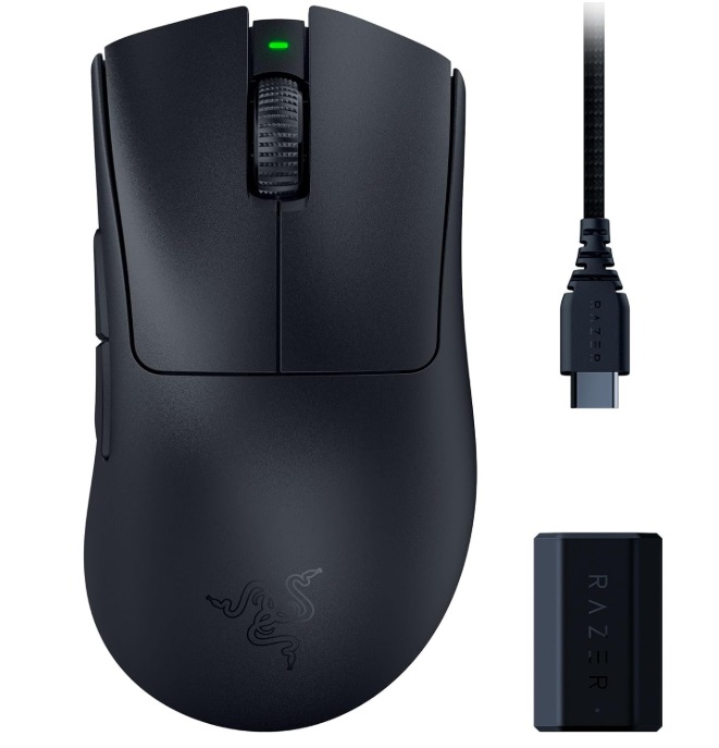 Razer DeathAdder V3 Pro + Dongle sans fil HyperPolling