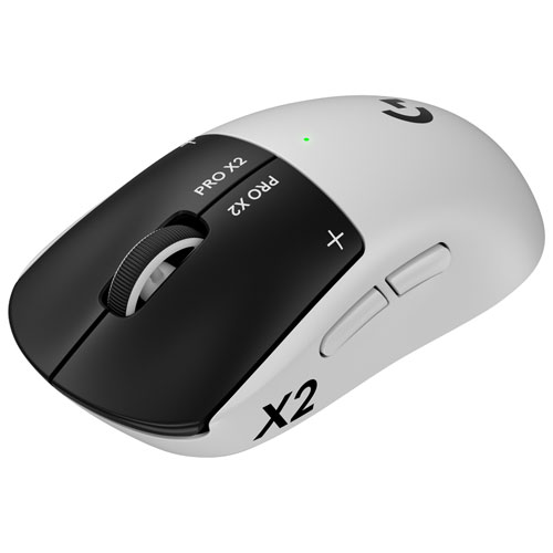 LOGITECH G PRO X2 Superstrike Gaming Mouse - Black/White