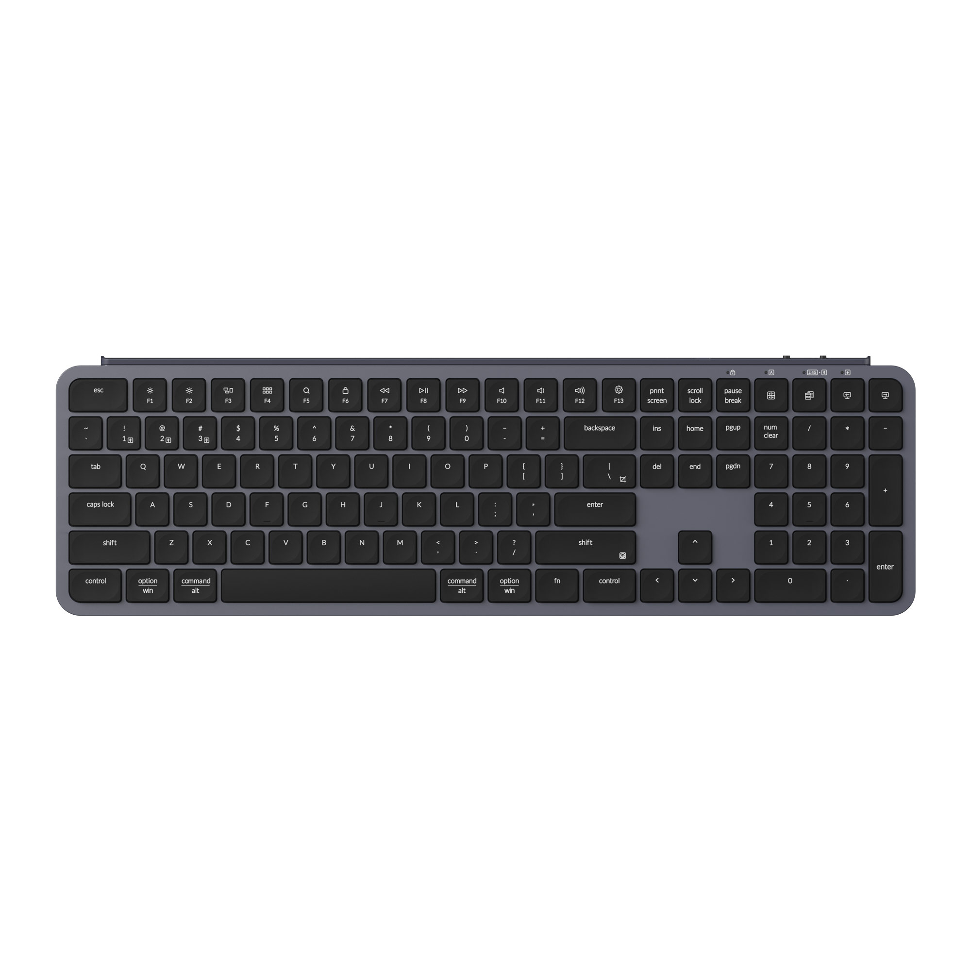 Keychron B6 Pro Full Size Productivity Keyboard, Black(Open Box)