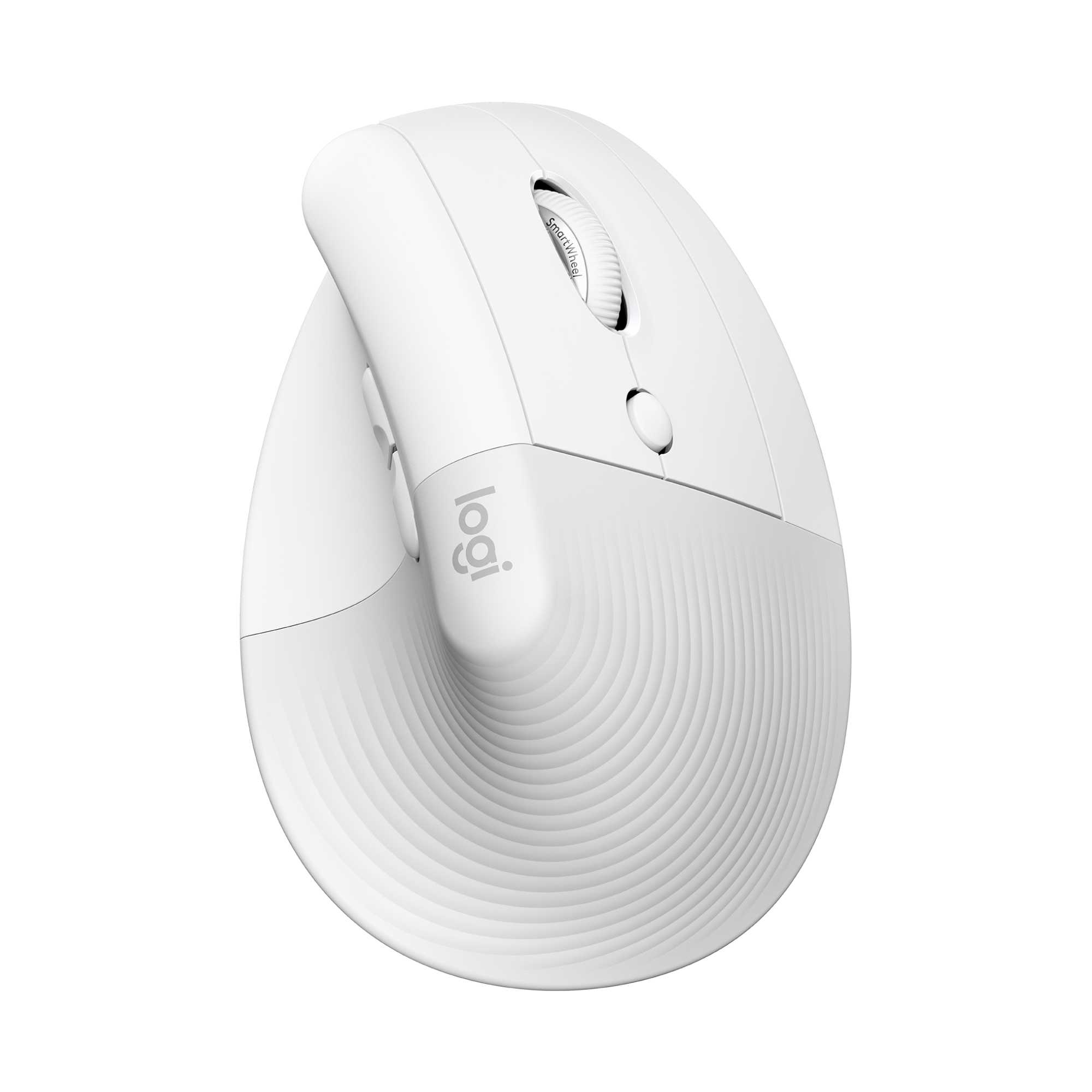 LOGITECH Lift Vertical Ergonomic Wireless Mouse (Off-White)