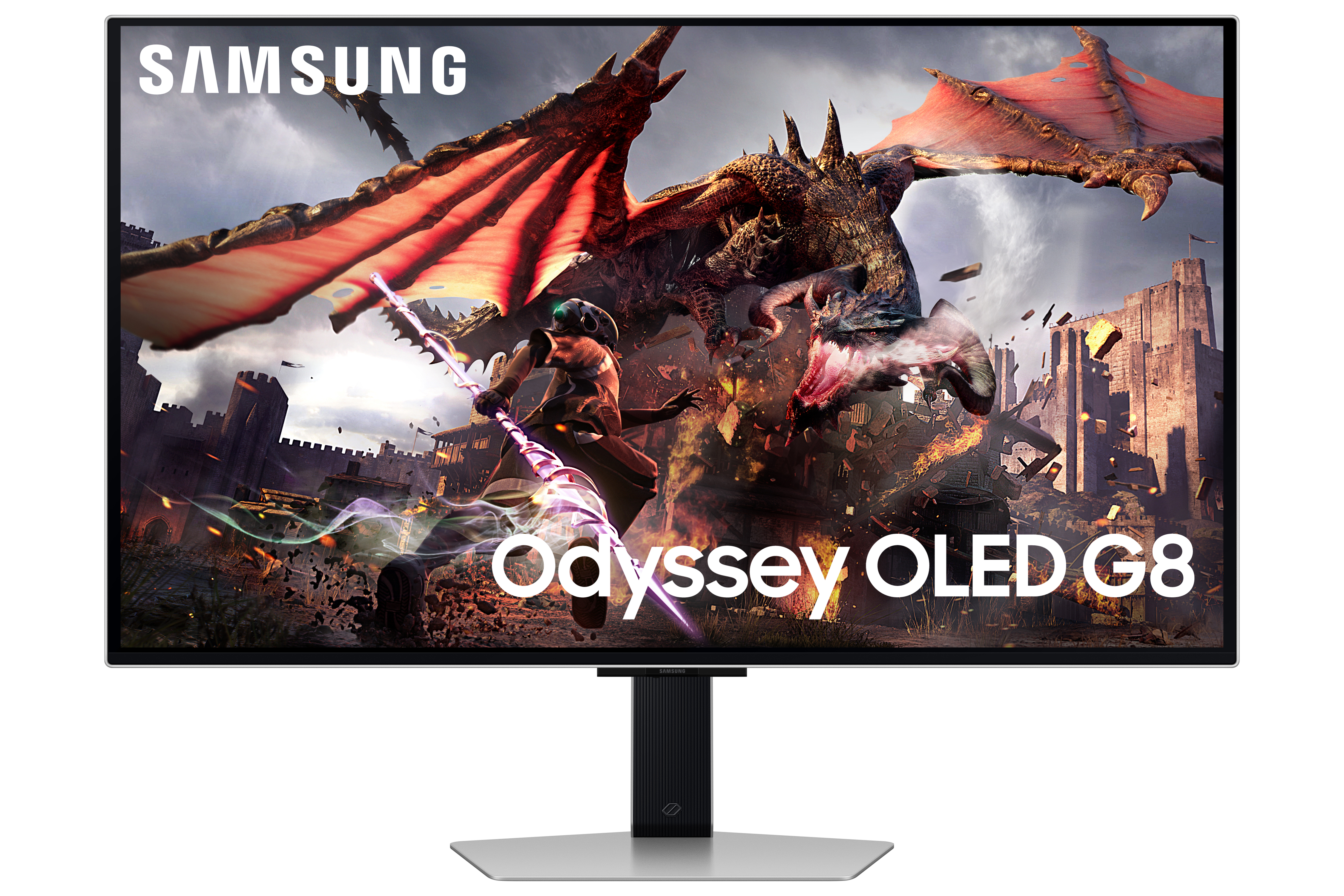 Moniteur de jeu Samsung Odyssey 32" 4K 3840 x 2160 OLED 240 Hz 0,03 ms(Open Box)