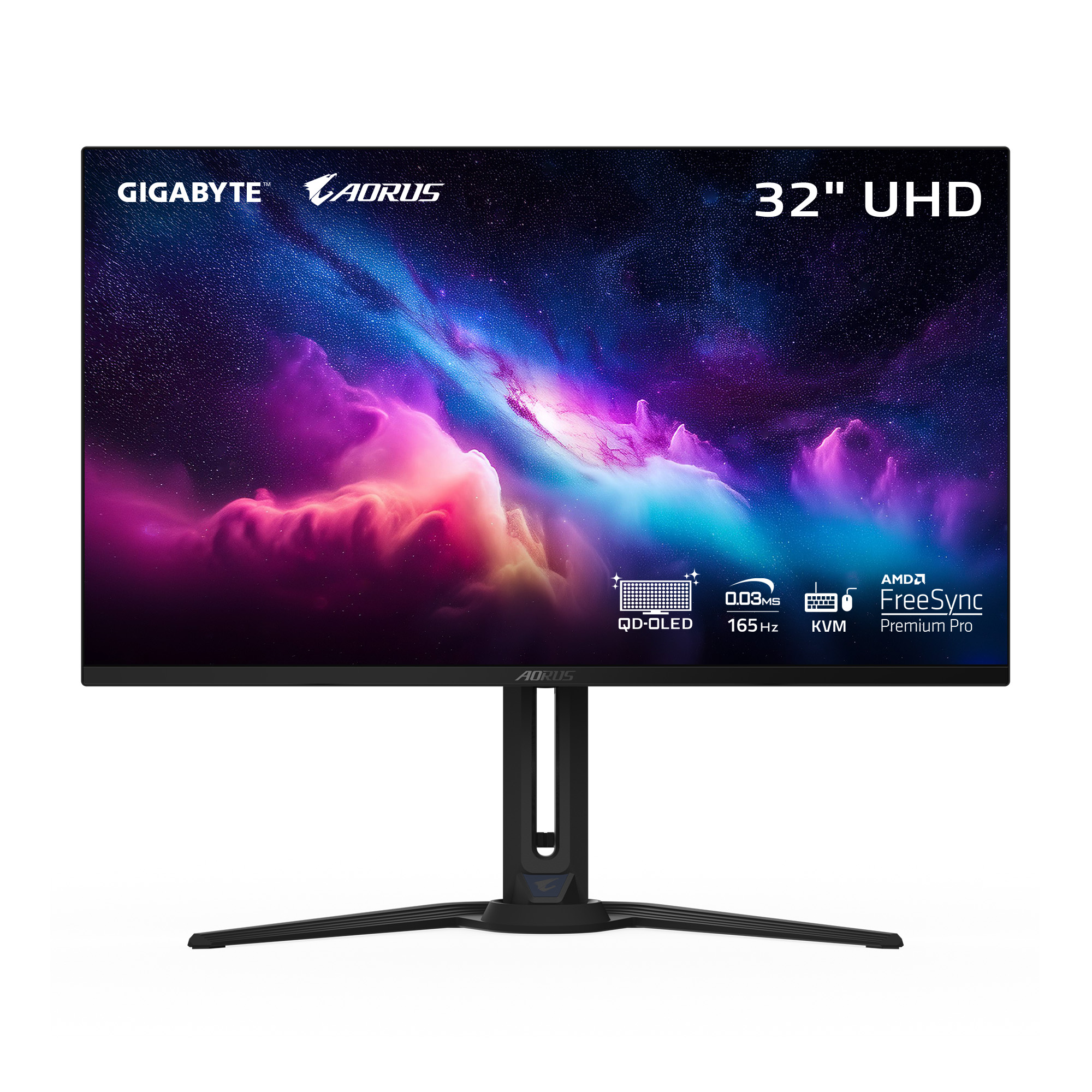 GIGABYTE AORUS 32" UHD QD-OLED 165Hz 0.03ms (GTG) Moniteur de jeu