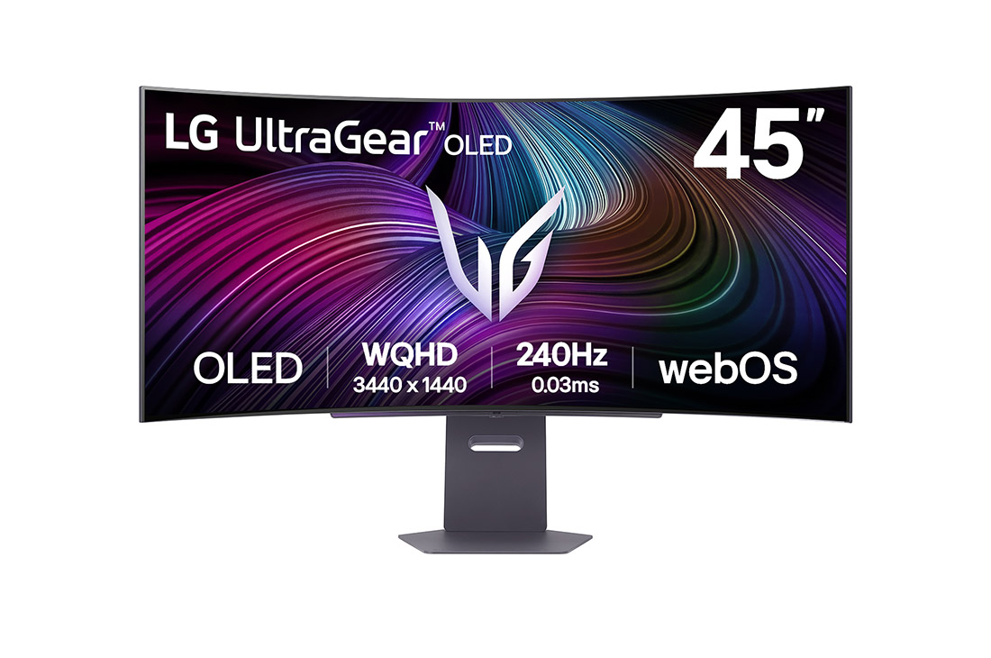 LG UltraGear 45" WQHD OLED Curved 240Hz 0.03ms (GtG) Gaming Monitor