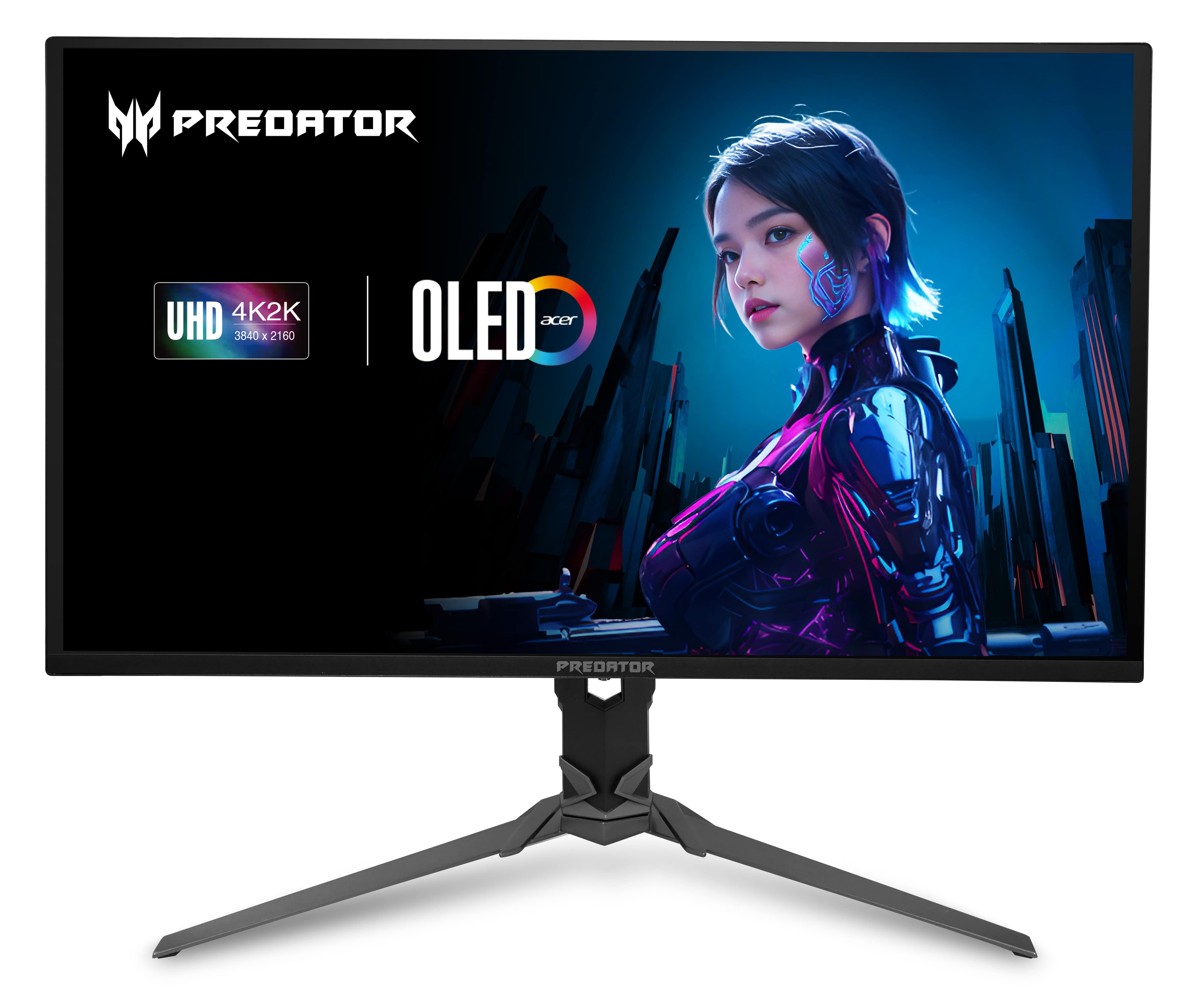 ACER 31.5 po X32 3840 x 2160 QD- OLED 165 Hz de jeu Moniteur