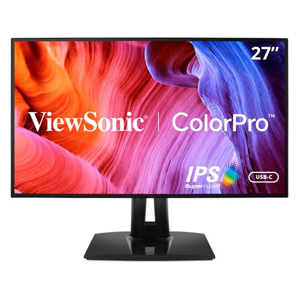 ViewSonic 27" sRGB Color Accurate with USB-C,2560 x 1440 Resolution.(Open Box)