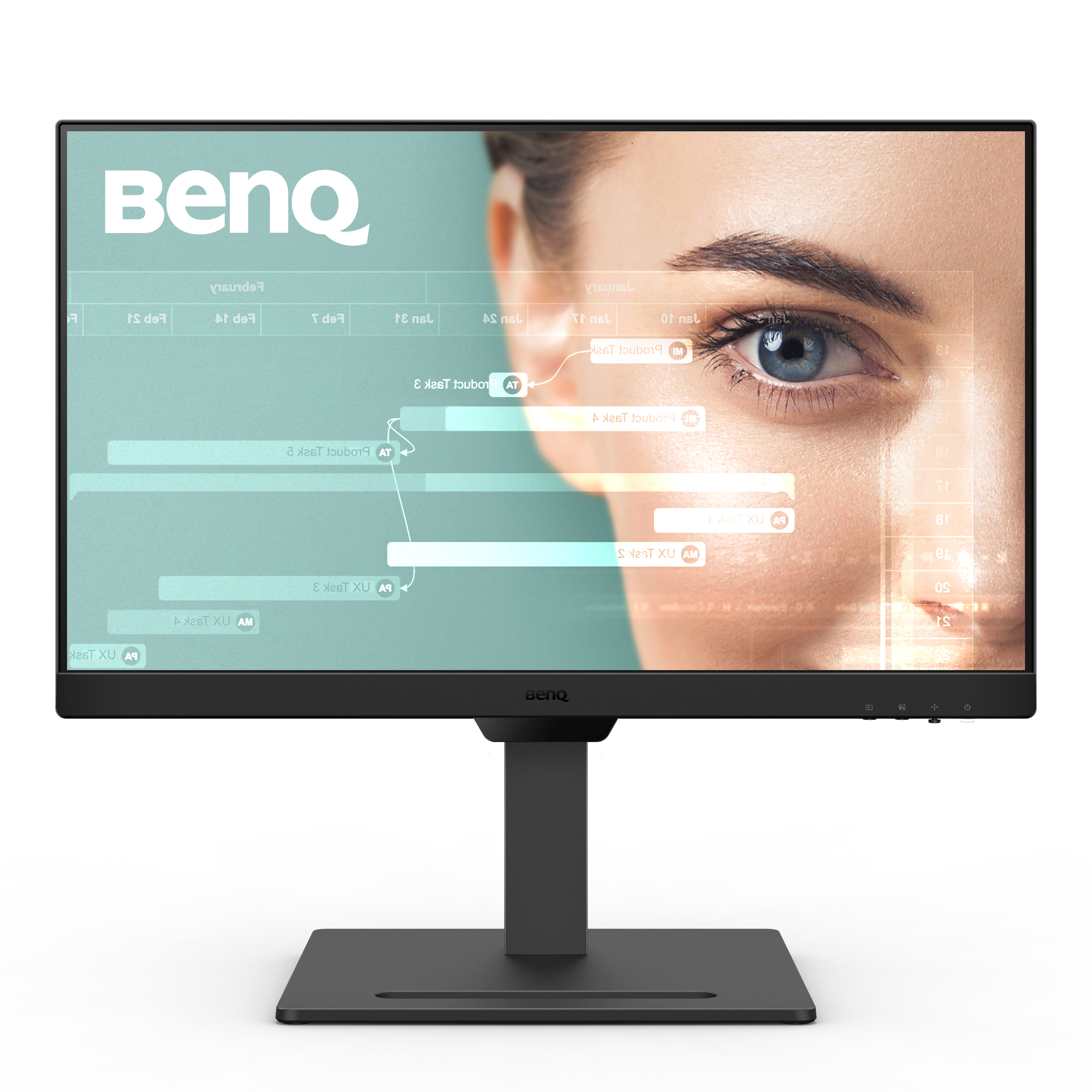 BenQ GW2490T 23.8"  FHD 1920x1080 IPS 100Hz 5ms (GTG) Office Monitor(Open Box)