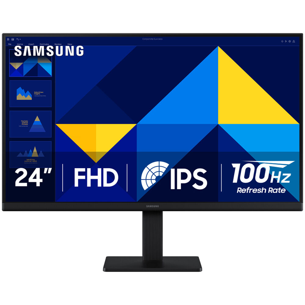 Samsung S3 24" FHD 1920x1080 IPS 100Hz 5ms (GTG) Office Monitor