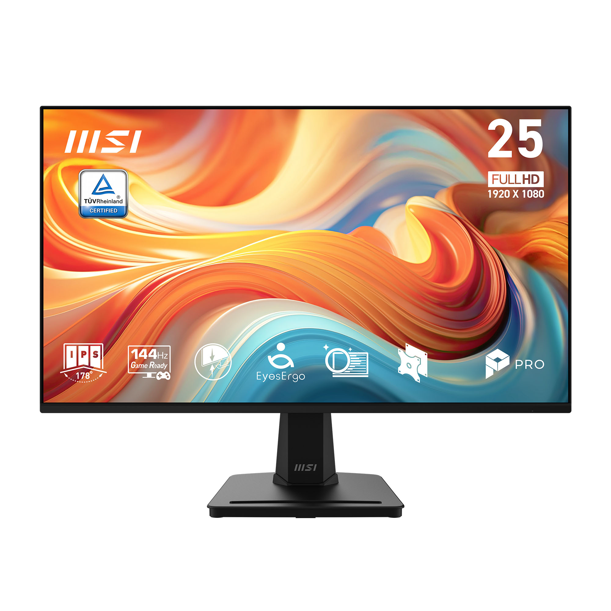 MSI PRO 24.5" Business Monitor 1920 x 1080 FHD IPS 144Hz 1ms