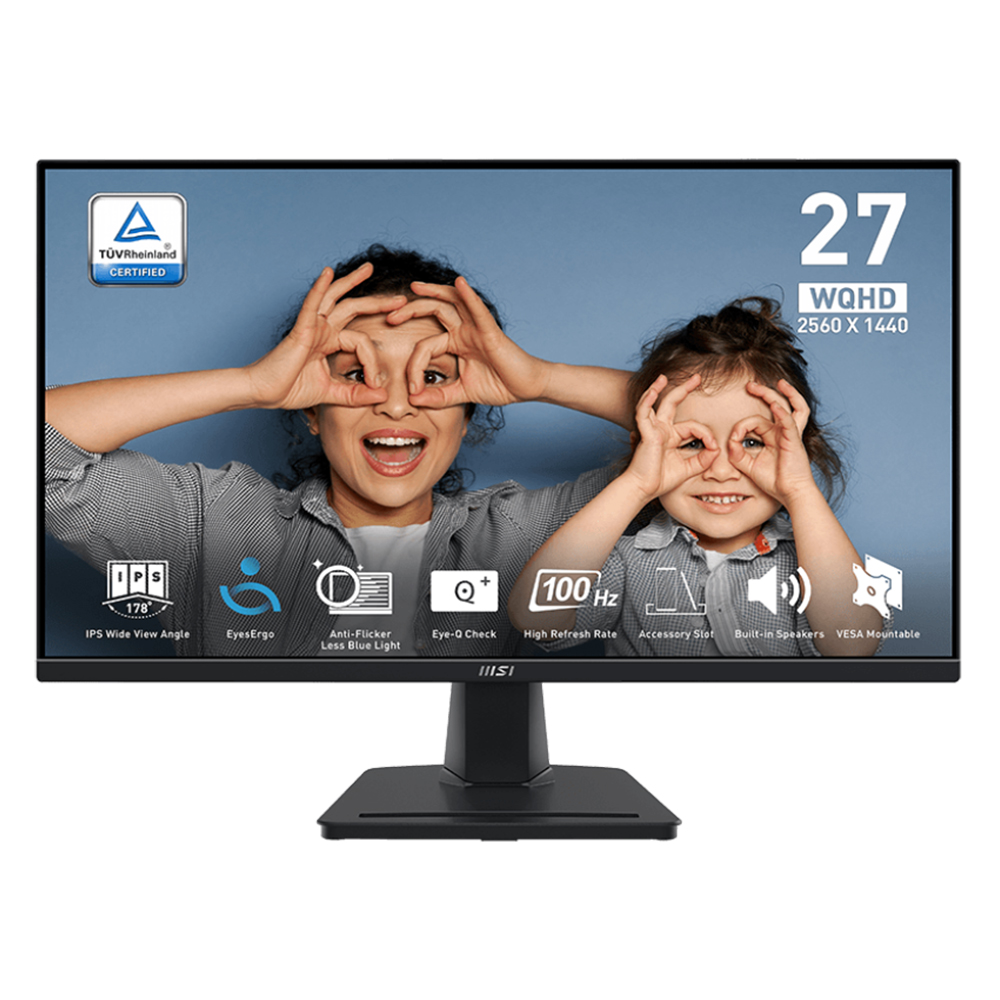 MSI Pro MP275Q 27" WQHD 2560x1440 IPS 100Hz 1ms (MPRT)