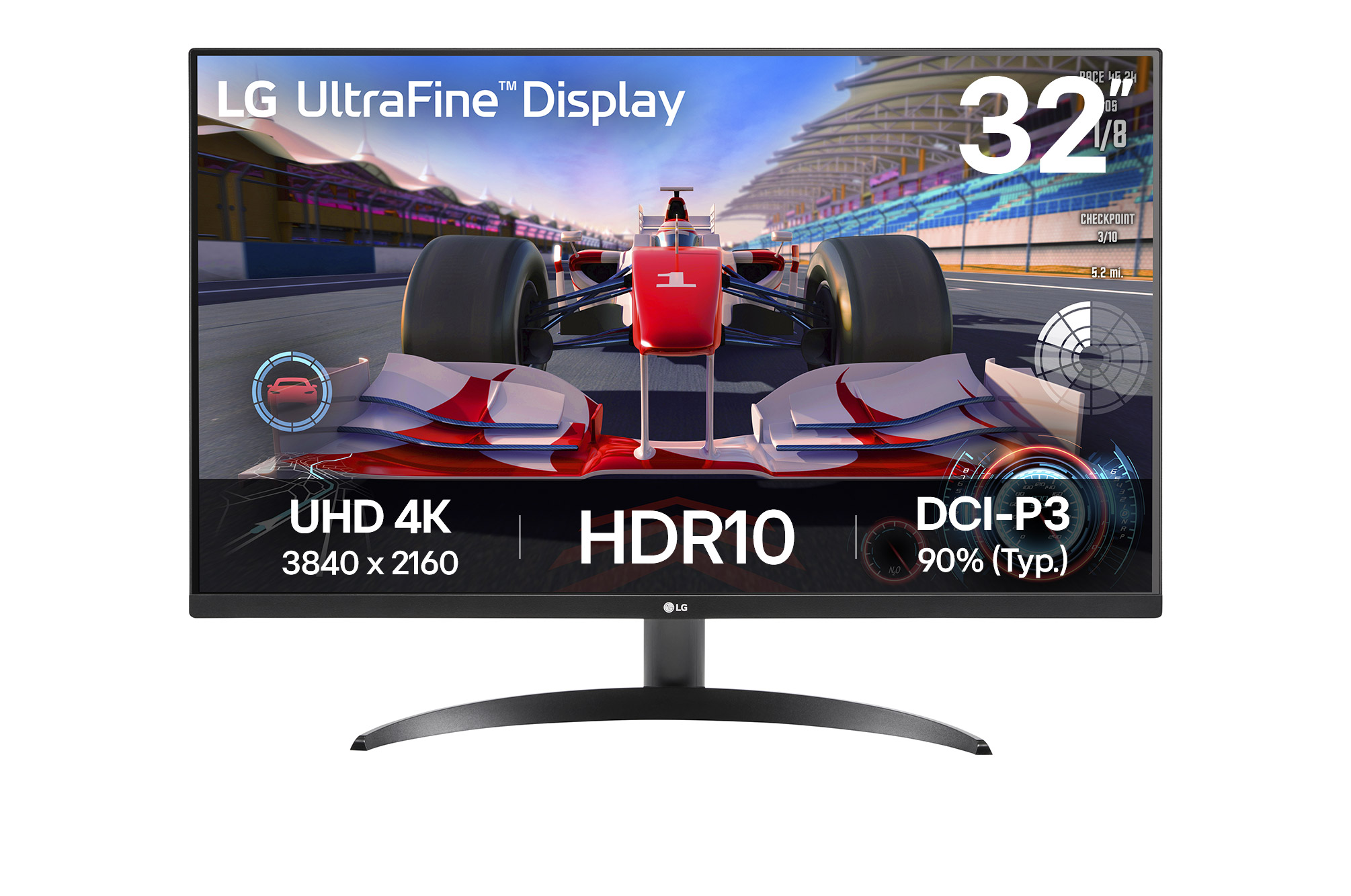 LG UltraFine 32" 4K 3840x2160 VA 60Hz 4ms Moniteur domestique