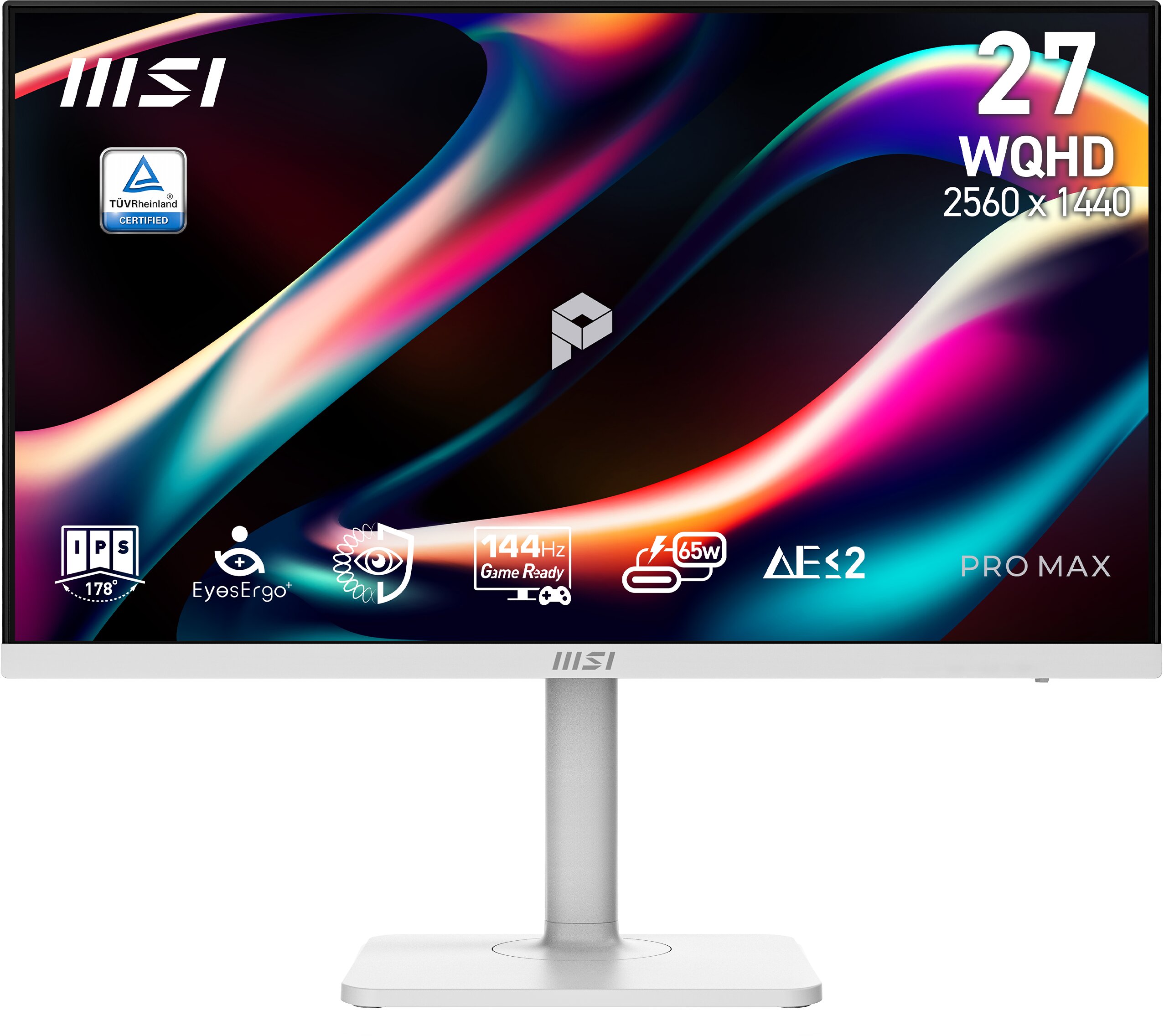 MSI PRO MAX 27 po 2560 x 1440 QHD IPS 144Hz Moniteur