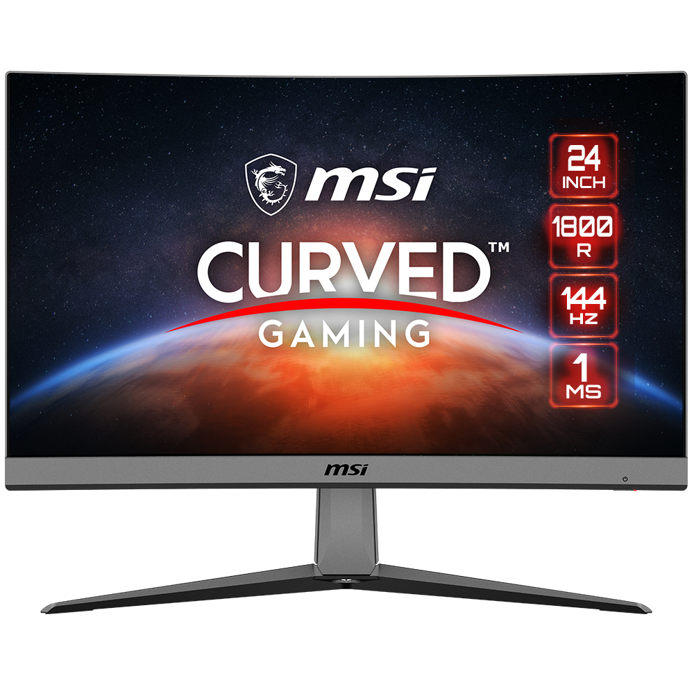 MSI (Optix G24C4) - Moniteur de jeu incurvé de 24 po(Open Box)