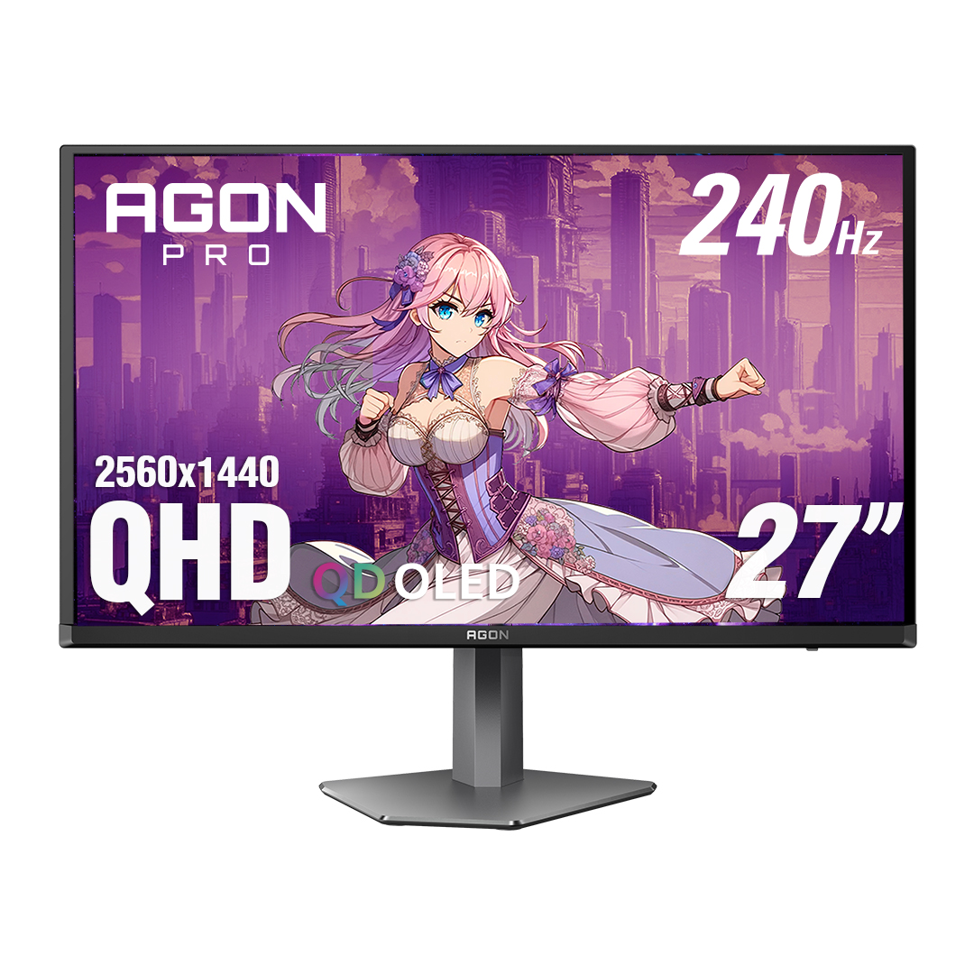 AOC AG276QZD2 26.7" QHD QD-OLED 240Hz 0.03ms (GTG) Gaming Monitor(Open Box)