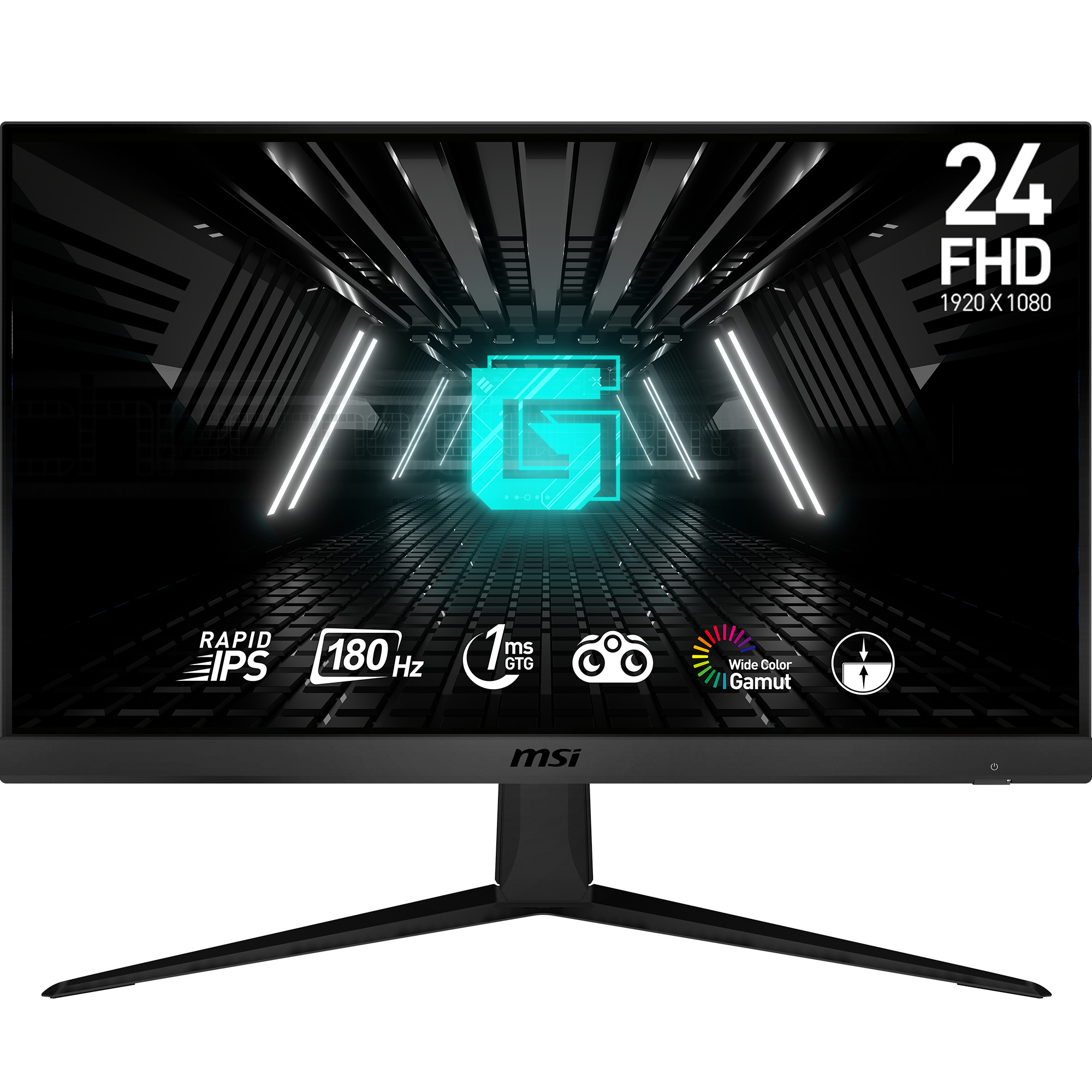 MSI G2412F 23.8" 16:9 Rapid IPS, 180Hz 1ms, FHD Gaming Monitor(Open Box)