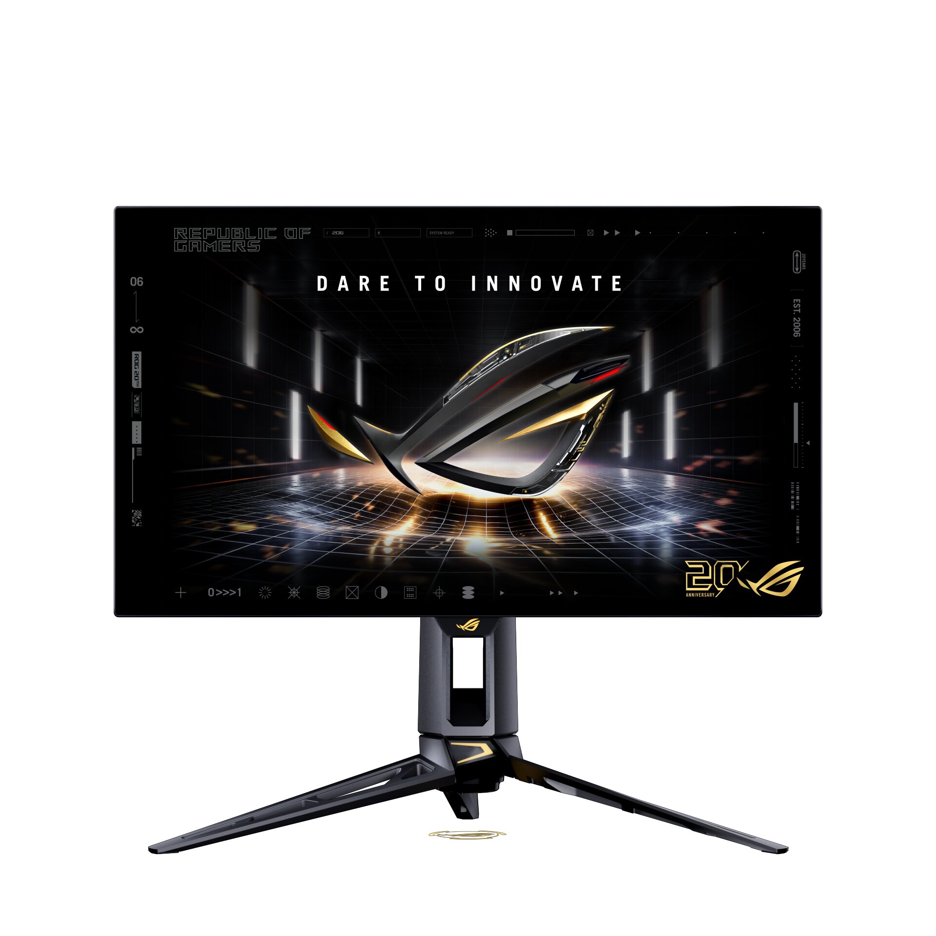 ASUS ROG Edition 20 26.5" 2560 x 1440 QHD W-OLED 540Hz - 20th Anniv.