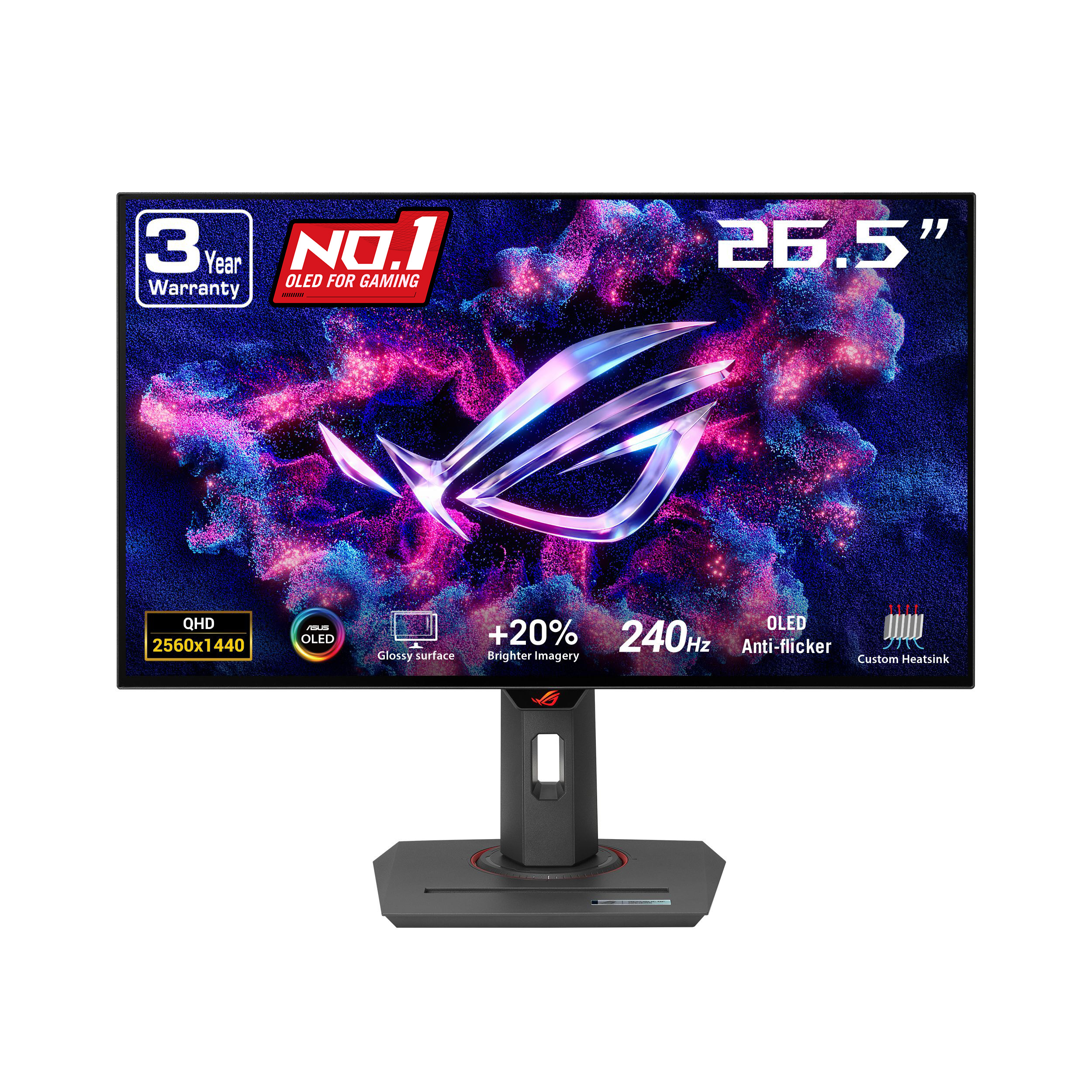 ASUS ROG Strix 27" QHD WOLED 240Hz 0.03ms (GTG) Gaming Monitor