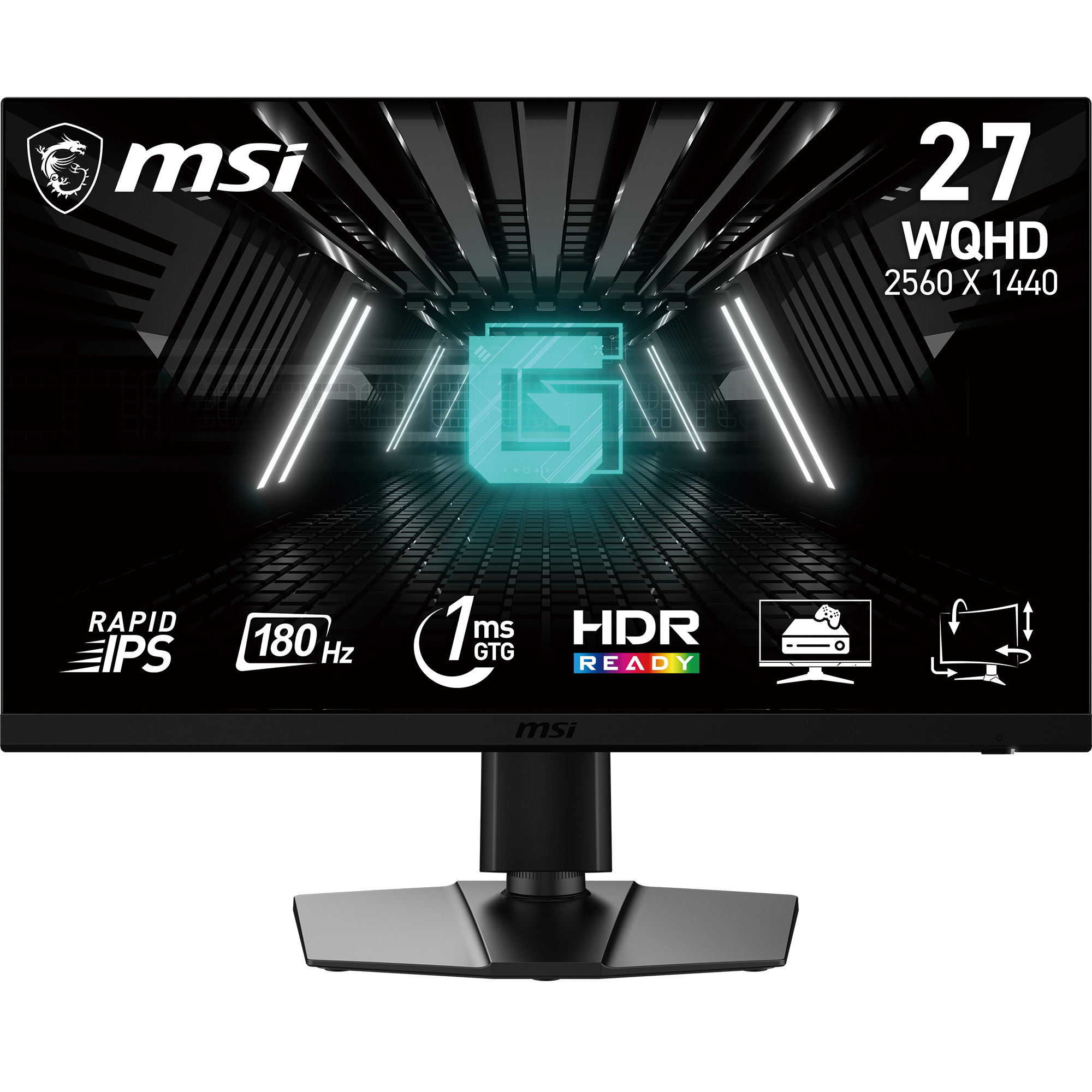 MSI G272QPF E2 27" 16:9 Rapid IPS Monitor 180Hz 1ms QHD Gaming Monitor