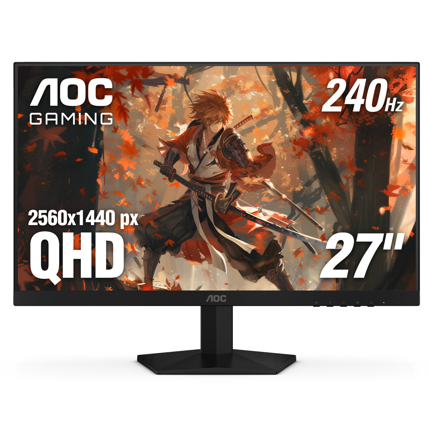 AOC Q27G42ZE 27" TFT 2560x1440 IPS 240Hz 0.3ms (MPRT) Moniteur de jeu