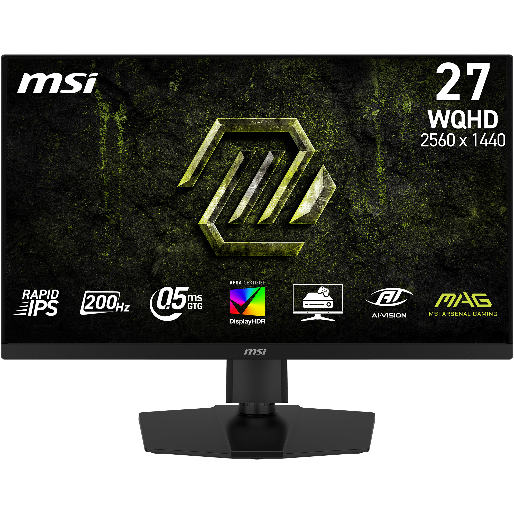 MSI MAG 274QPF 27" 2560 x 1440 Rapid IPS 200Hz Gaming Monitor