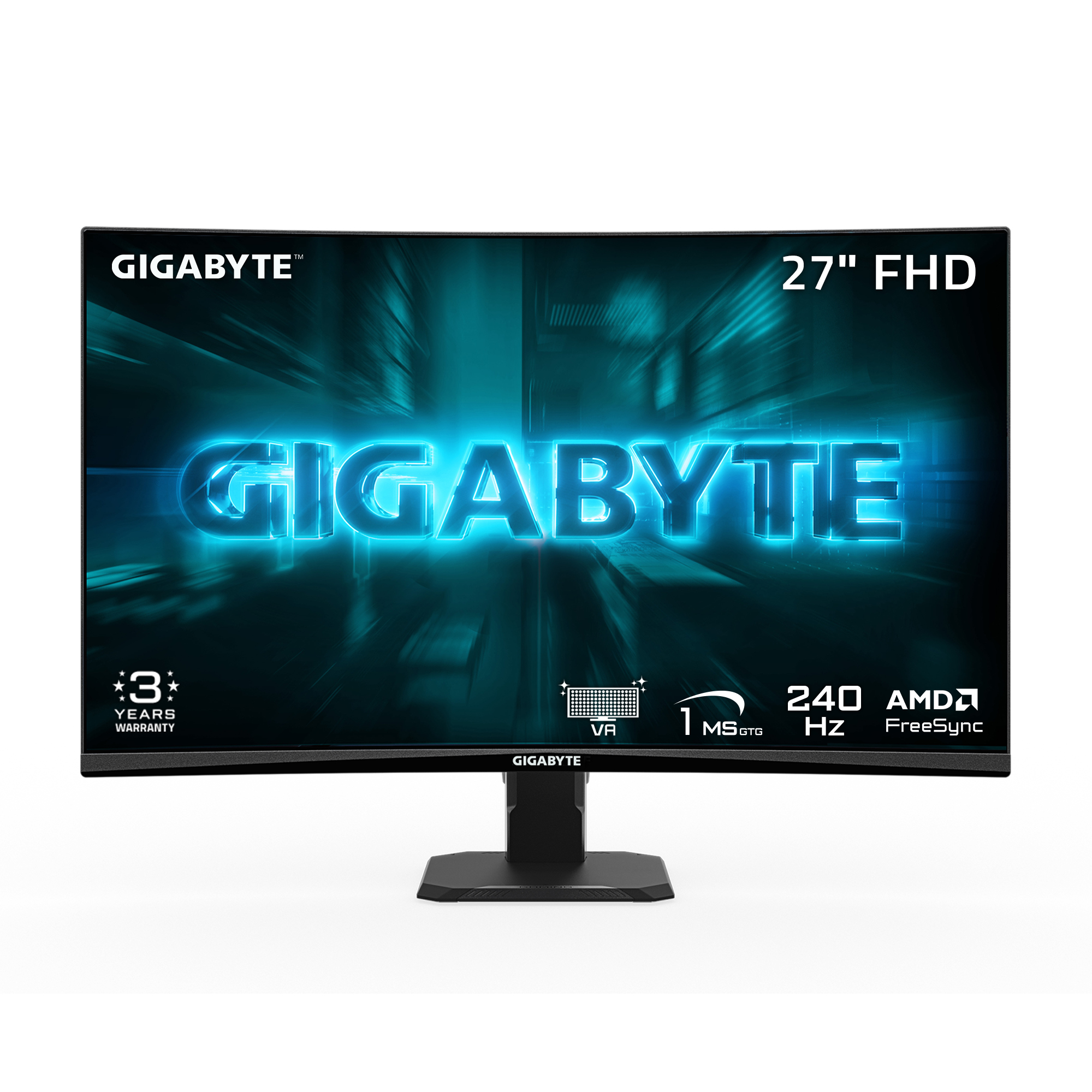 GIGABYTE 27" 1920 x 1080 FHD VA 240Hz Gaming Monitor