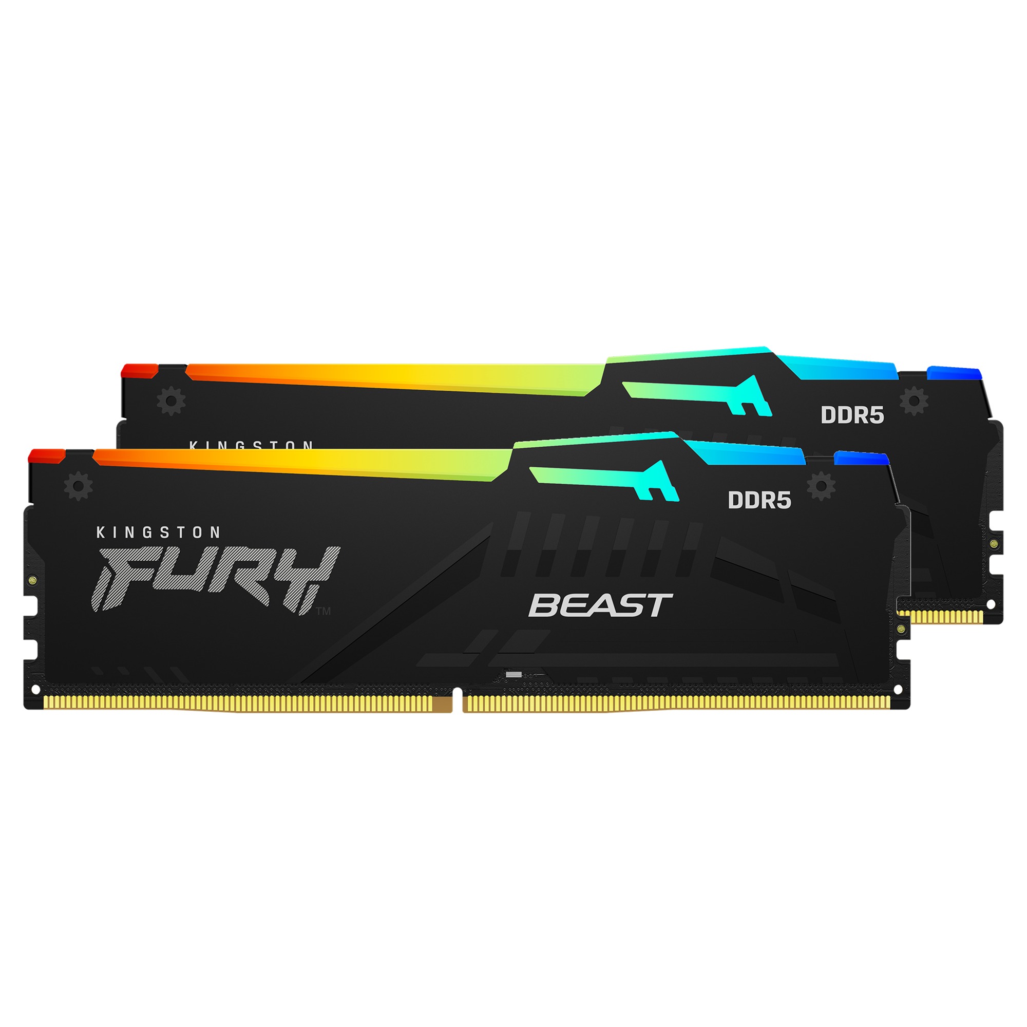 Kingston FURY Beast RGB 16 Go (2x8 Go) DDR5 5200 MHz CL40 UDIMM