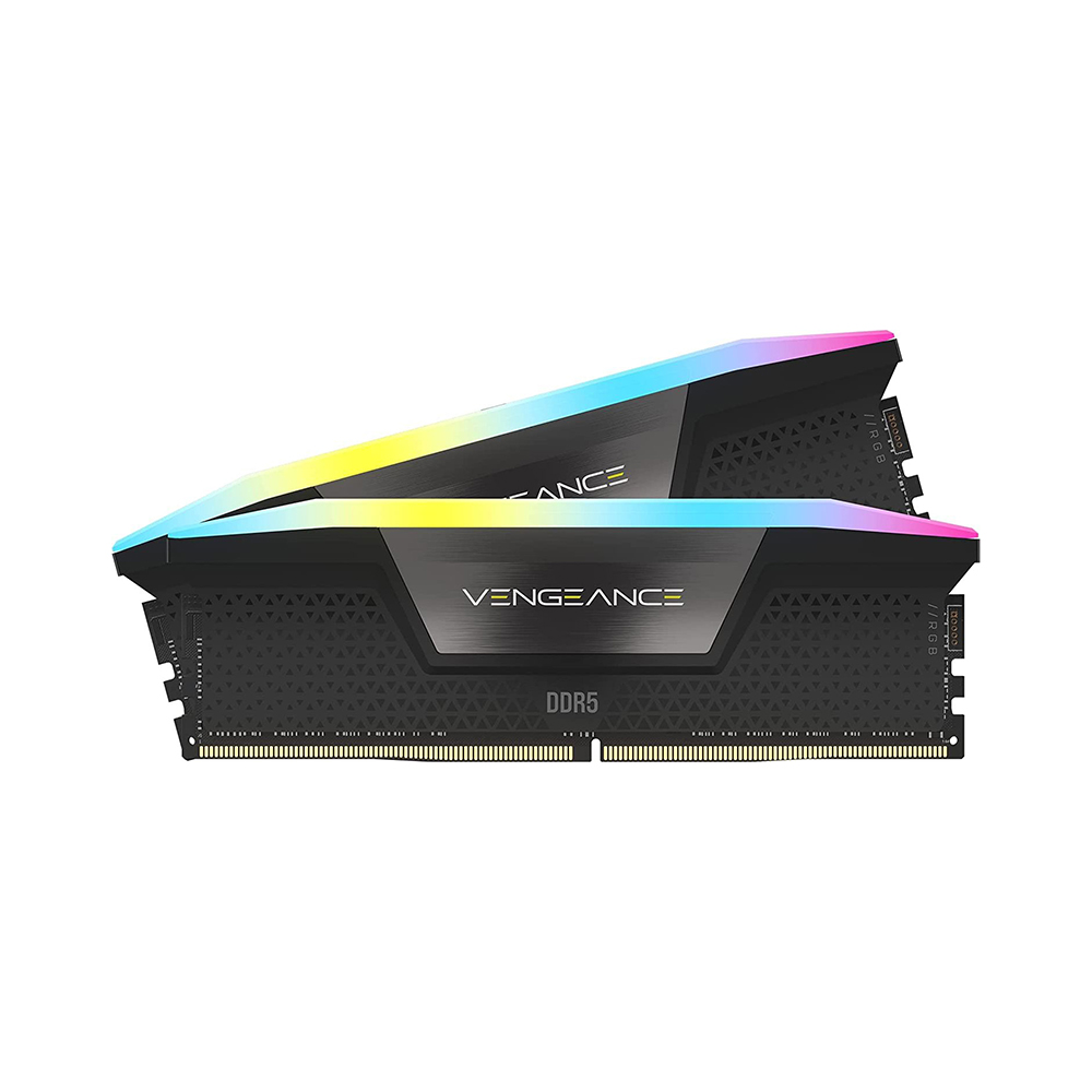 CORSAIR VENGEANCE RGB 32GB (2x16GB) DDR5 5200MHz CL40 UDIMM
