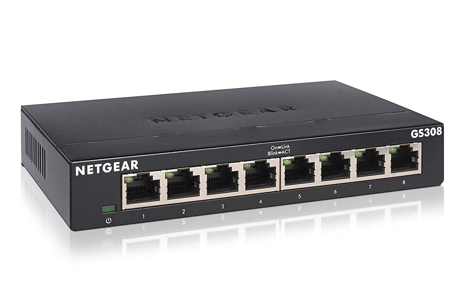 NETGEAR (GS308-300PAS) - Commutateur Gigabit Ethernet non géré 8 ports